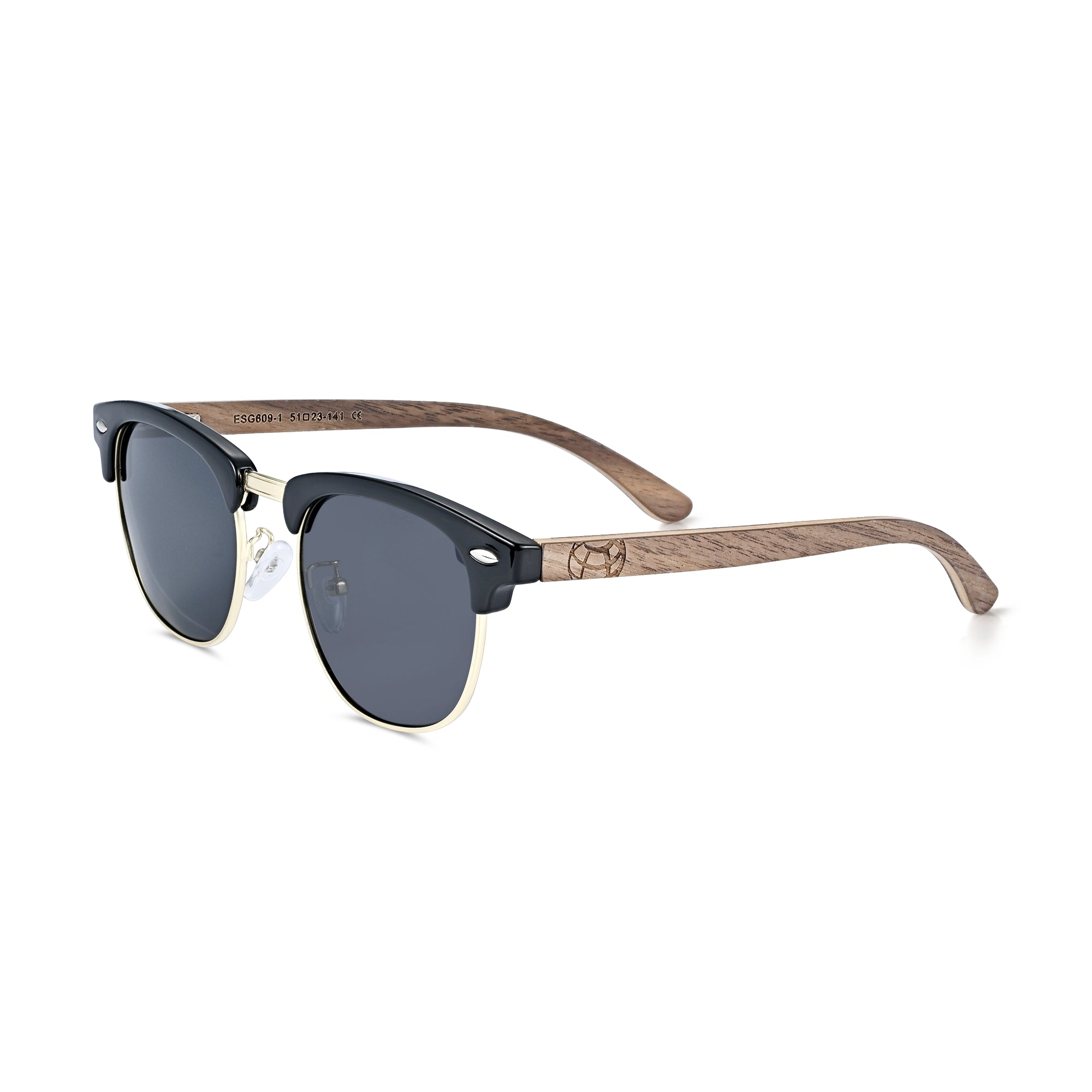 Foto 2 pulgar | Gafas De Sol Earth Wood Marokopa Polarizadas En Nogal/gris - Venta Internacional.