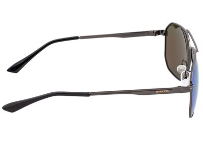 Foto 3 | Gafas De Sol Breed Norma Polarizadas Para Hombre Color Gris Grisáceo Y Azul - Venta Internacional.