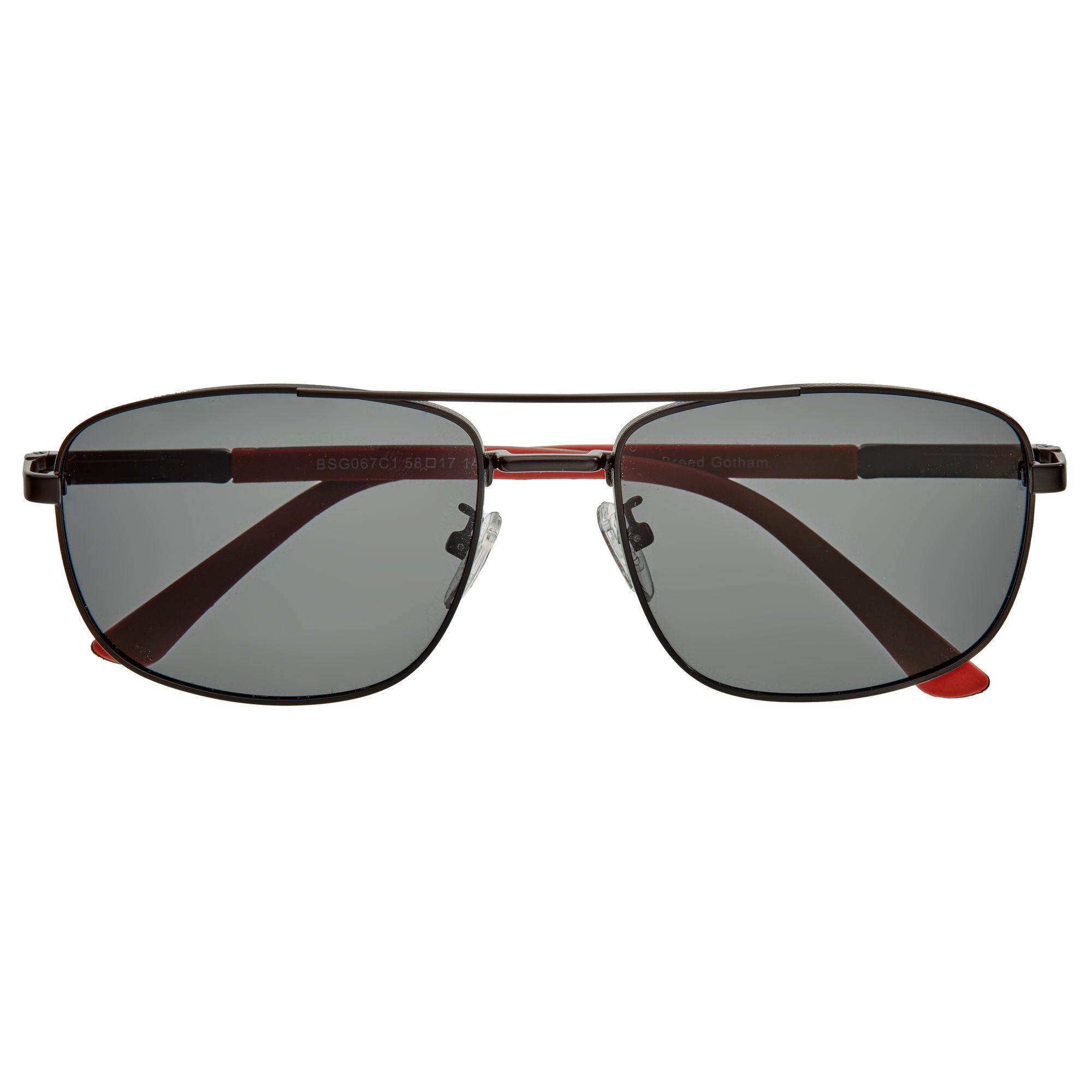 Foto 3 pulgar | Gafas De Sol Breed Gotham Polarizadas En Color Gris Grisáceo Y Plateado - Venta Internacional.