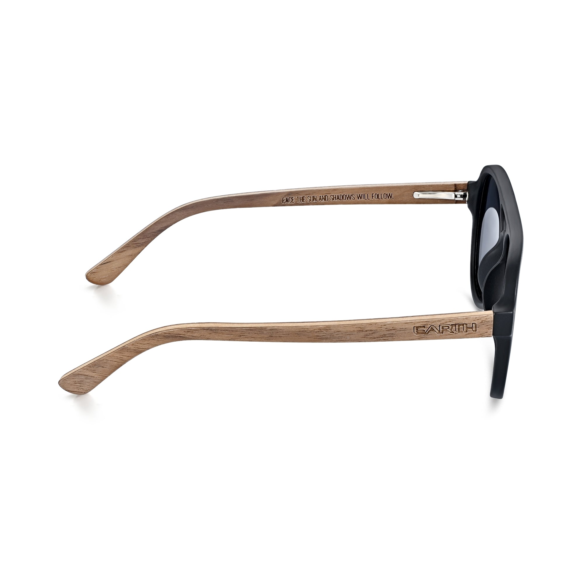 Foto 4 pulgar | Gafas De Sol Earth Wood Mazatlan Polarizadas En Nogal/gris - Venta Internacional.