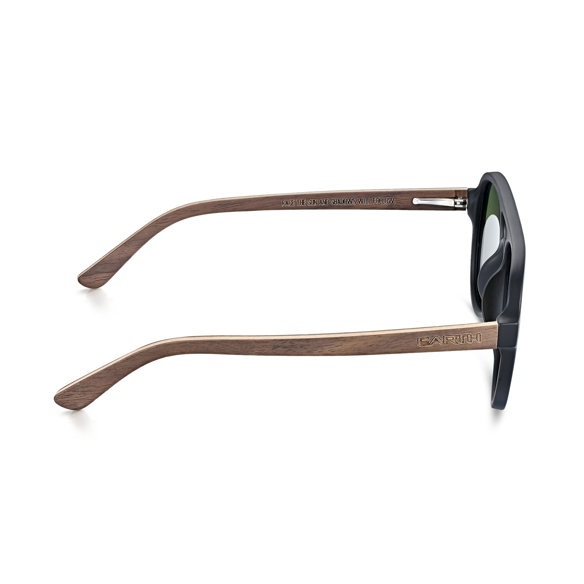 Foto 7 pulgar | Gafas De Sol Earth Wood Mazatlan Polarizadas En Nogal/gris - Venta Internacional.
