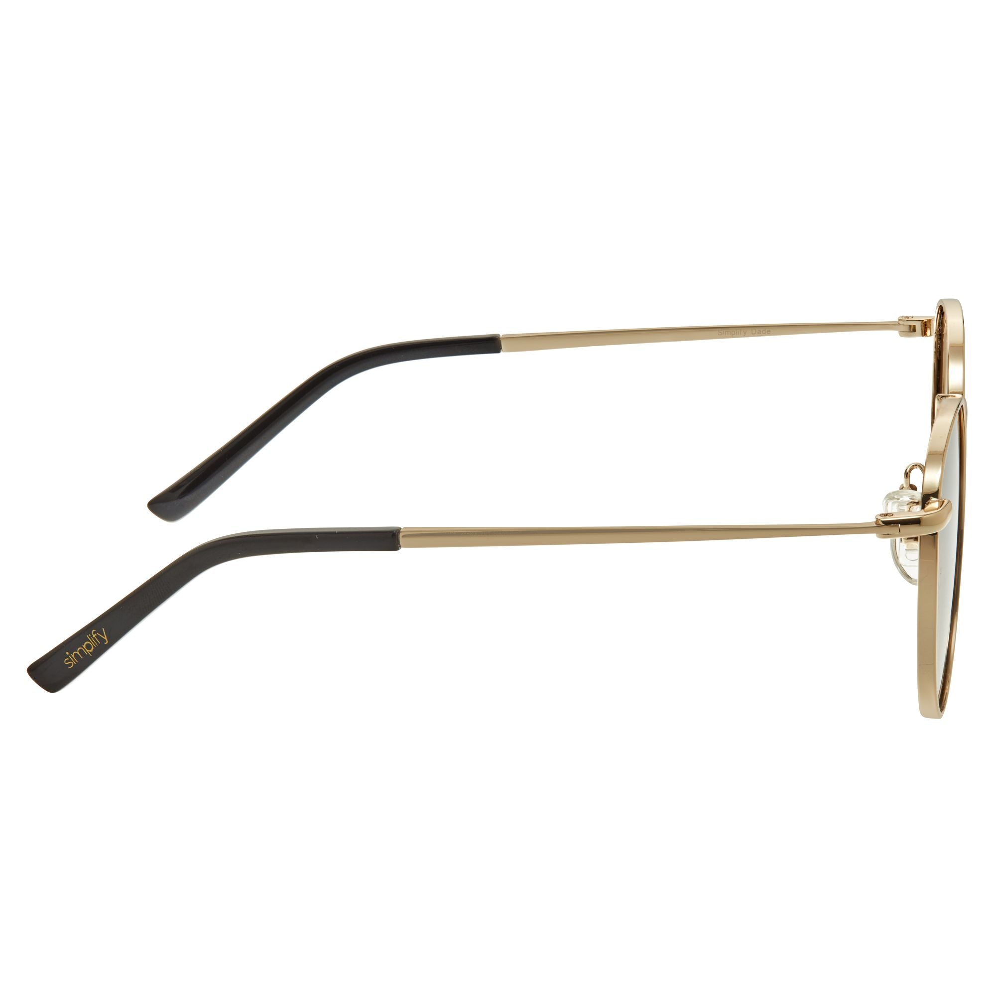 Foto 4 pulgar | Gafas De Sol Simplify Dade Polarizadas En Color Plomizo/marrón Oscuro - Venta Internacional.