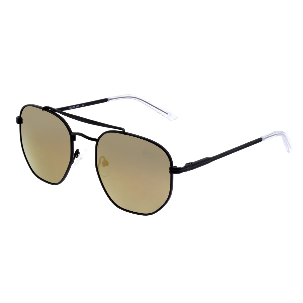 Foto 3 pulgar | Gafas De Sol Sixty One Stockton Polarizadas Plateado/amarillo-verde - Venta Internacional.