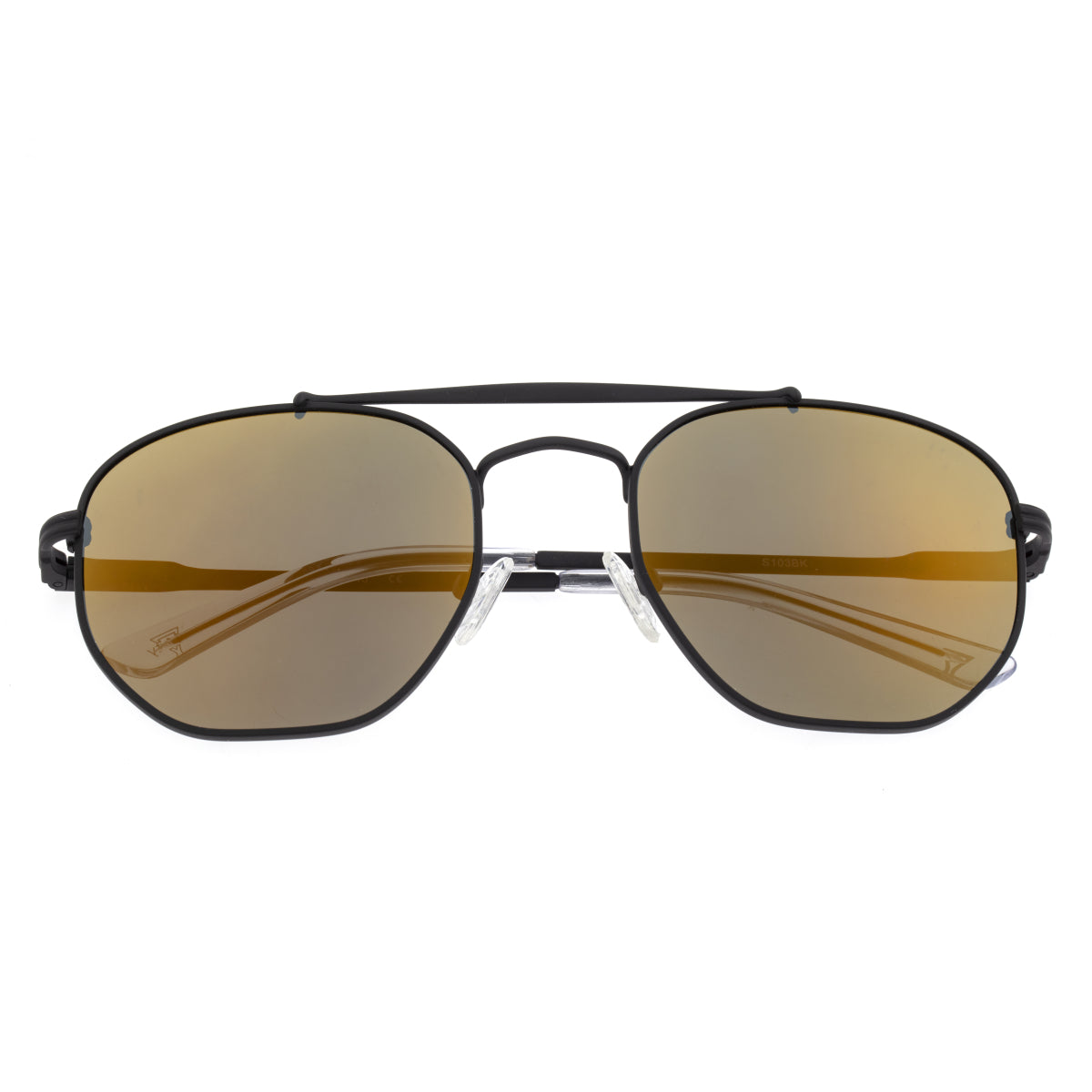 Foto 4 pulgar | Gafas De Sol Sixty One Stockton Polarizadas Plateado/amarillo-verde - Venta Internacional.