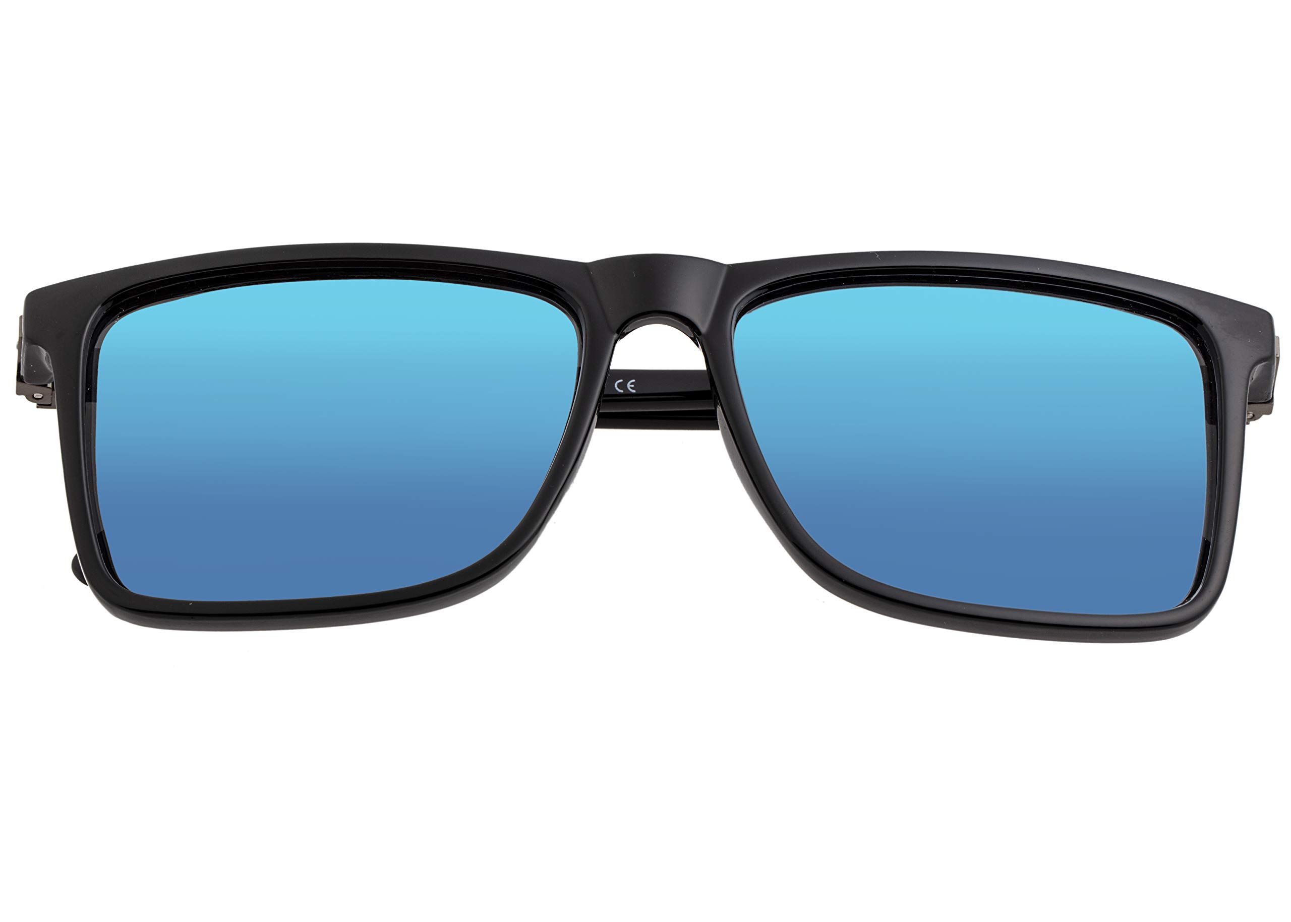 Foto 1 | Gafas De Sol Breed Caelum Polarizadas Para Hombre Negro/azul - Venta Internacional.