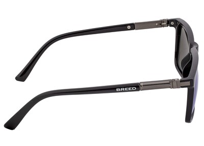 Foto 3 | Gafas De Sol Breed Caelum Polarizadas Para Hombre Negro/azul - Venta Internacional.