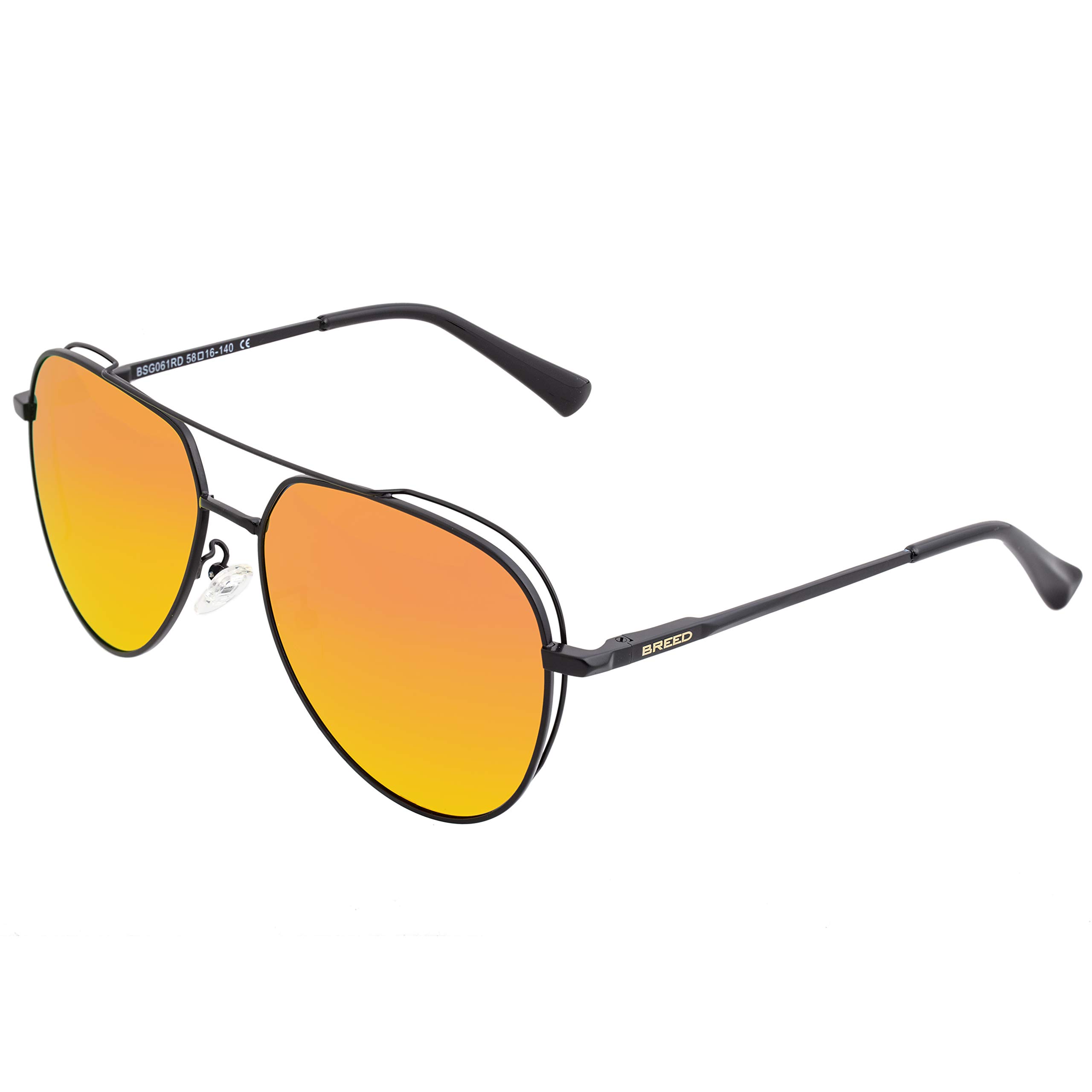 Foto 3 pulgar | Gafas De Sol Breed Lyra Polarizadas Para Hombre Negro/rojo-amarillo - Venta Internacional.