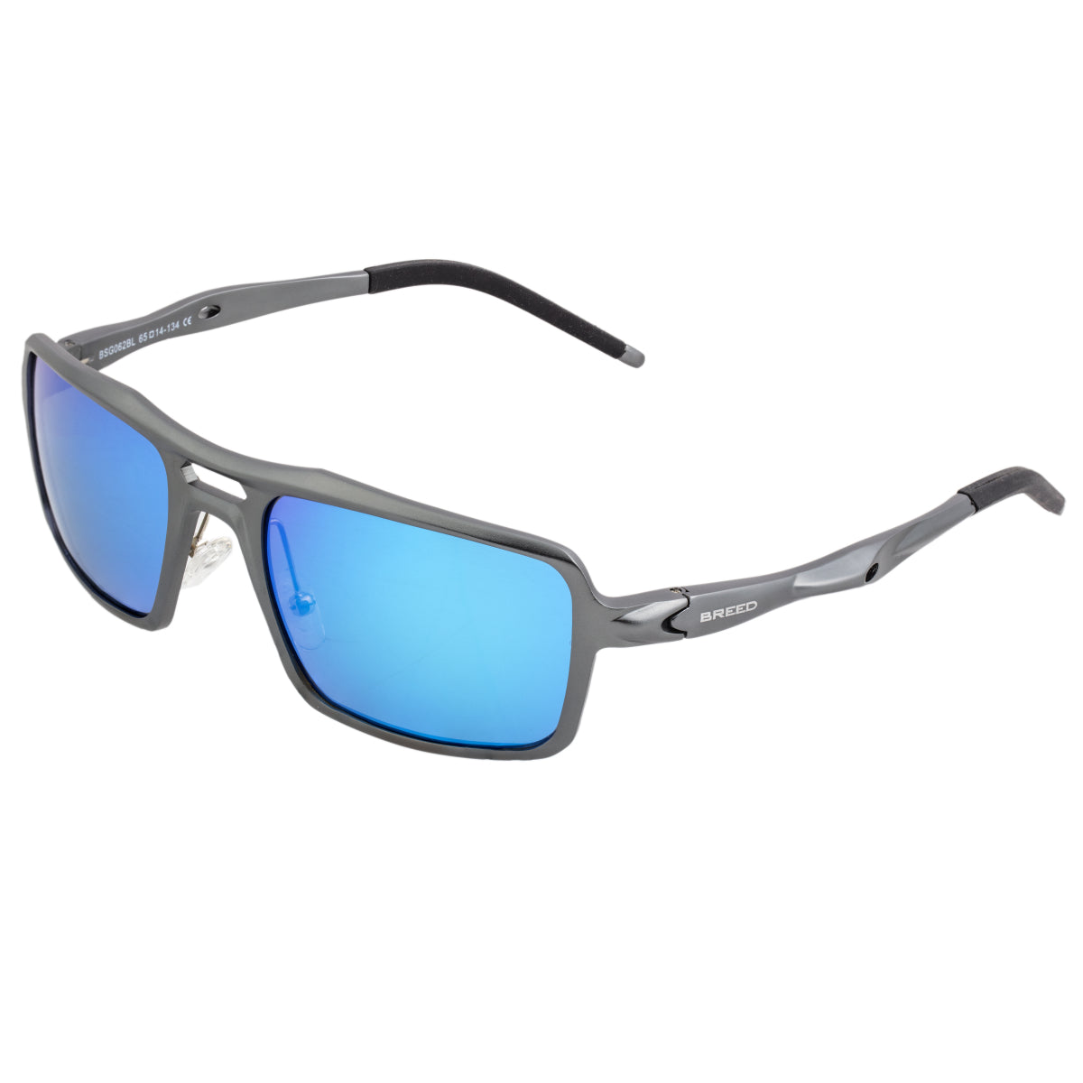 Foto 6 pulgar | Gafas De Sol Breed Orpheus De Aluminio Polarizado  Color Gris Grisáceo Y Azul - Venta Internacional.