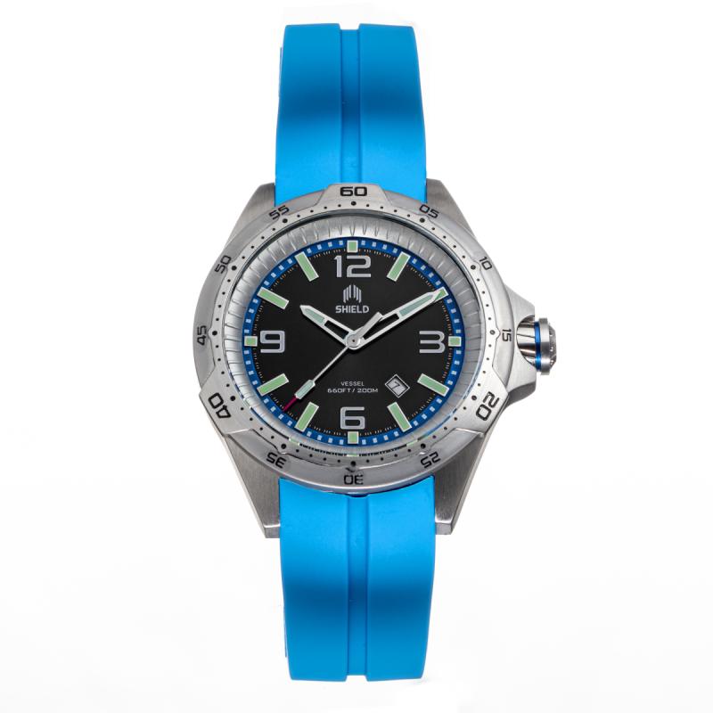 Foto 2 pulgar | Reloj Shield Reef Con Correa Turquesa Con Fecha