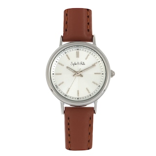 Foto 1 | Reloj Simplify The 7000 Con Correa De Piel Dorada/negra Para Hombre