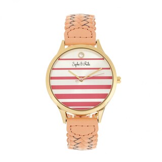 Foto 1 | Reloj Breed Ryker Chronograph Correa De Piel Con Fecha Color Marrón