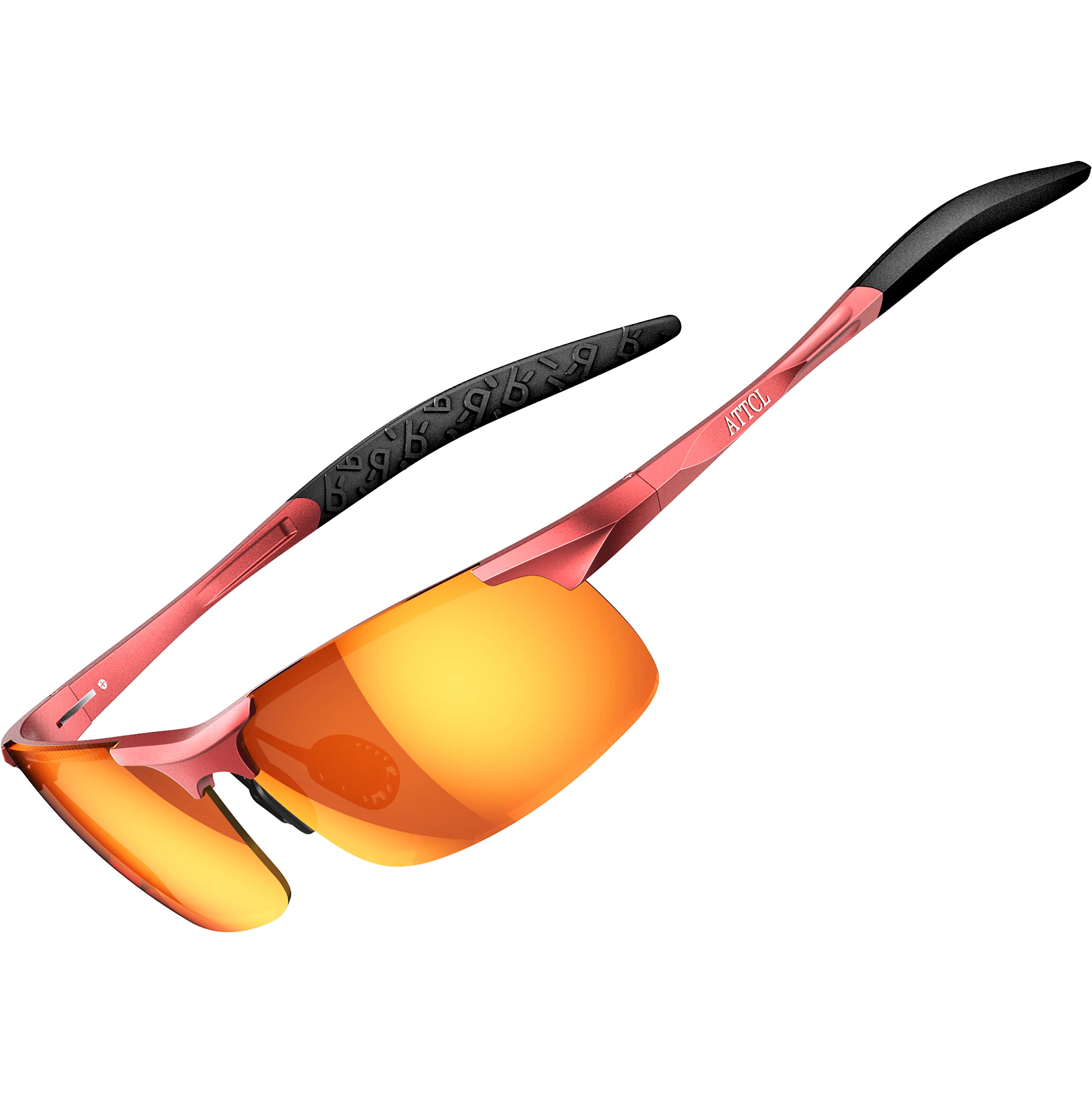 Foto 2 pulgar | Gafas De Sol Attcl Fashion Sports Polarizadas Para Hombre 8177 Naranja-rojo - Venta Internacional.