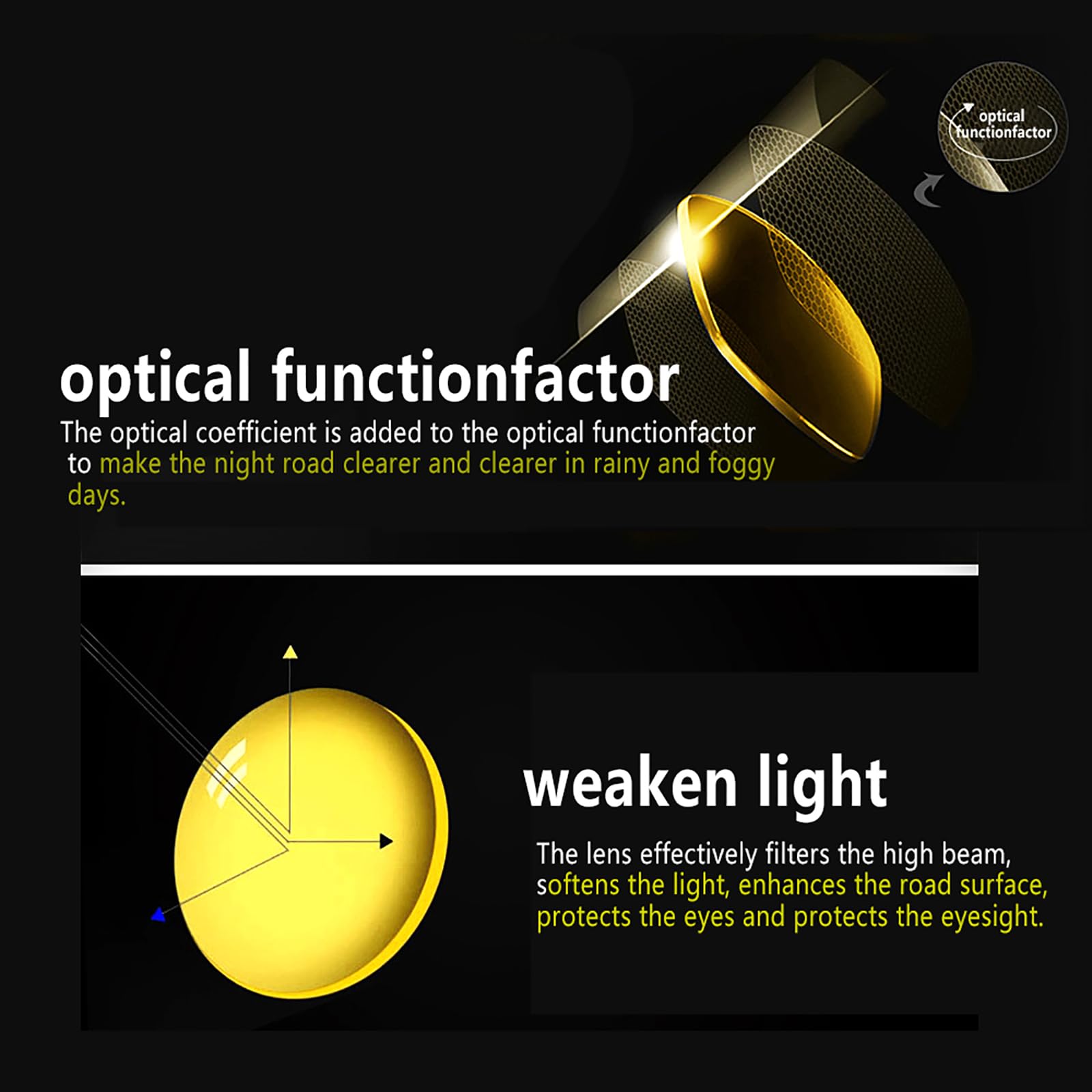 Foto 4 pulgar | Gafas De Visión Nocturna Feidusun Para Conducir Hd Antideslumbrantes - Venta Internacional.