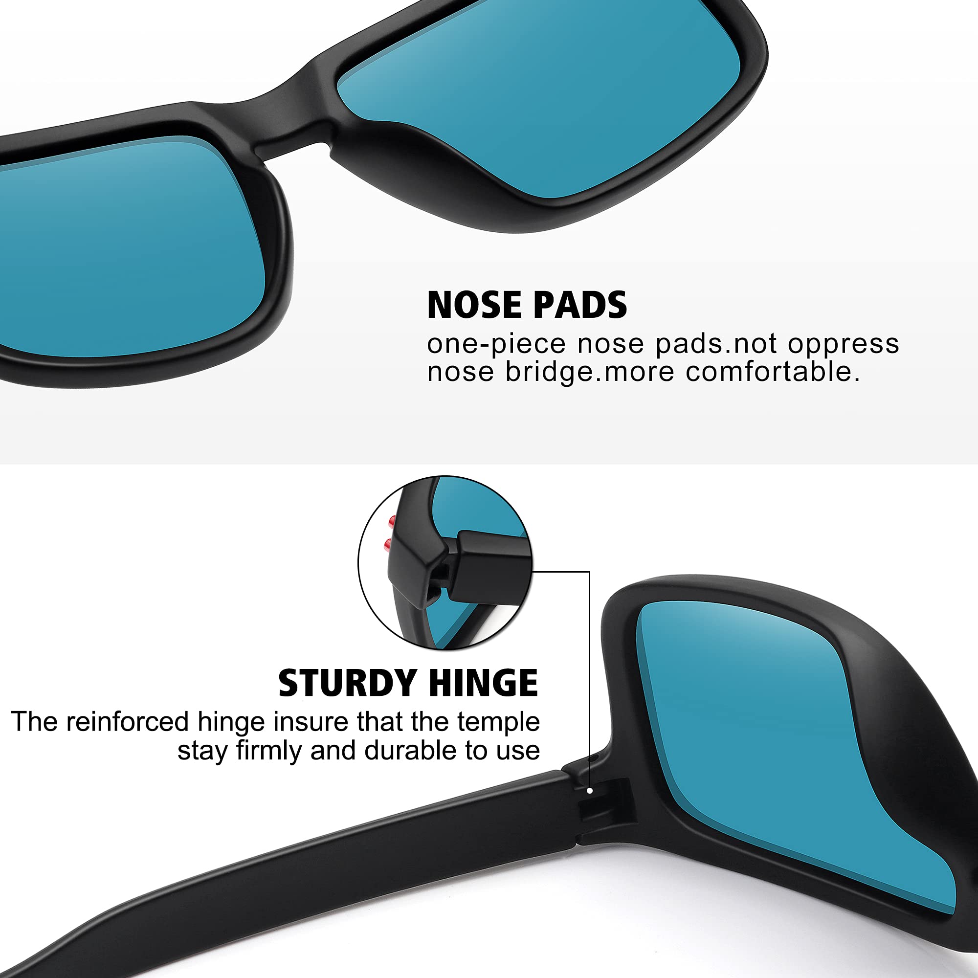 Foto 5 pulgar | Gafas De Sol Meetsun Con Protección Uv400 Polarizadas  Paquete De 3 - Venta Internacional.