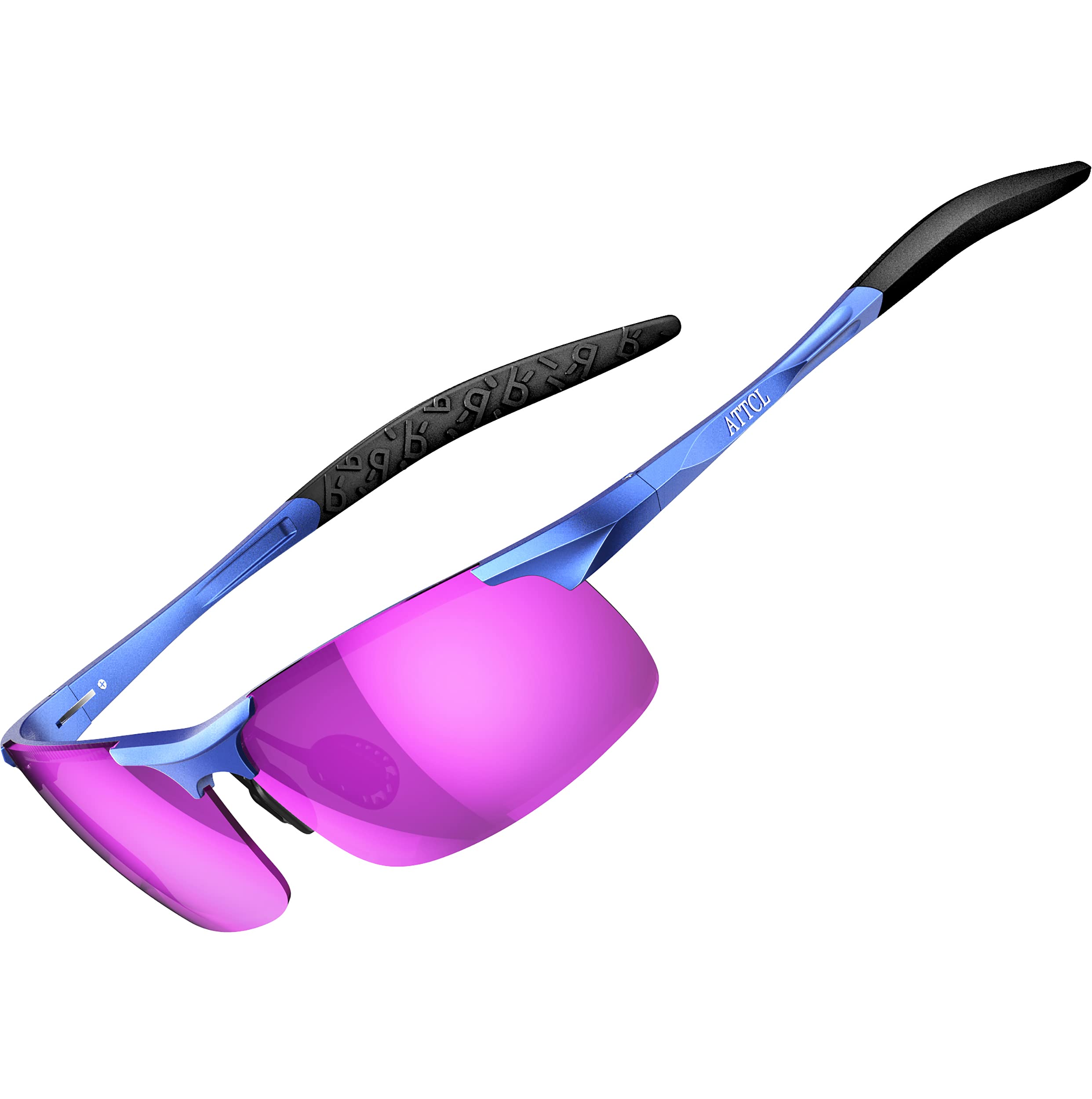 Foto 2 pulgar | Gafas De Sol Attcl Fashion Sports Polarizadas Para Hombre 8177azul-purple - Venta Internacional.