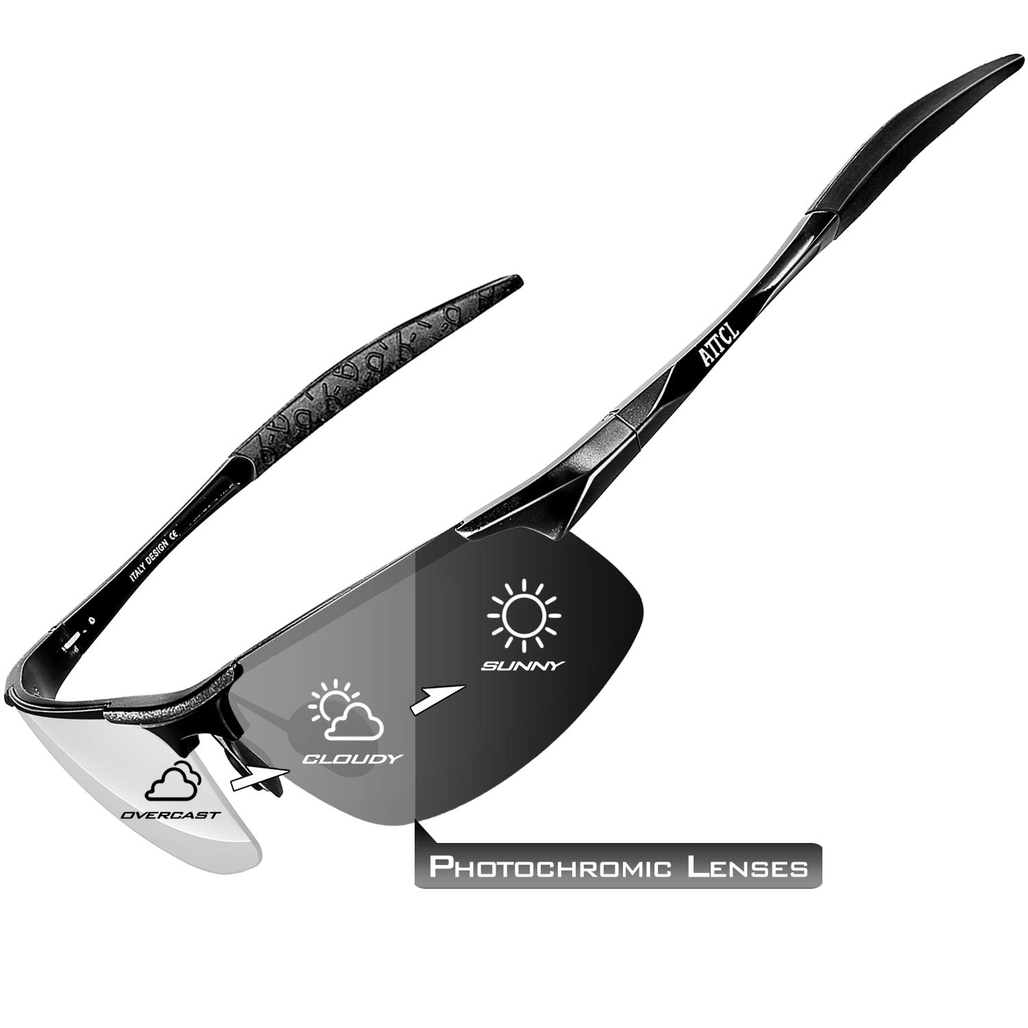 Foto 2 pulgar | Gafas De Sol Attcl Para Hombre  Moda  Conducción  Polarizadas  Deportivas - Venta Internacional.