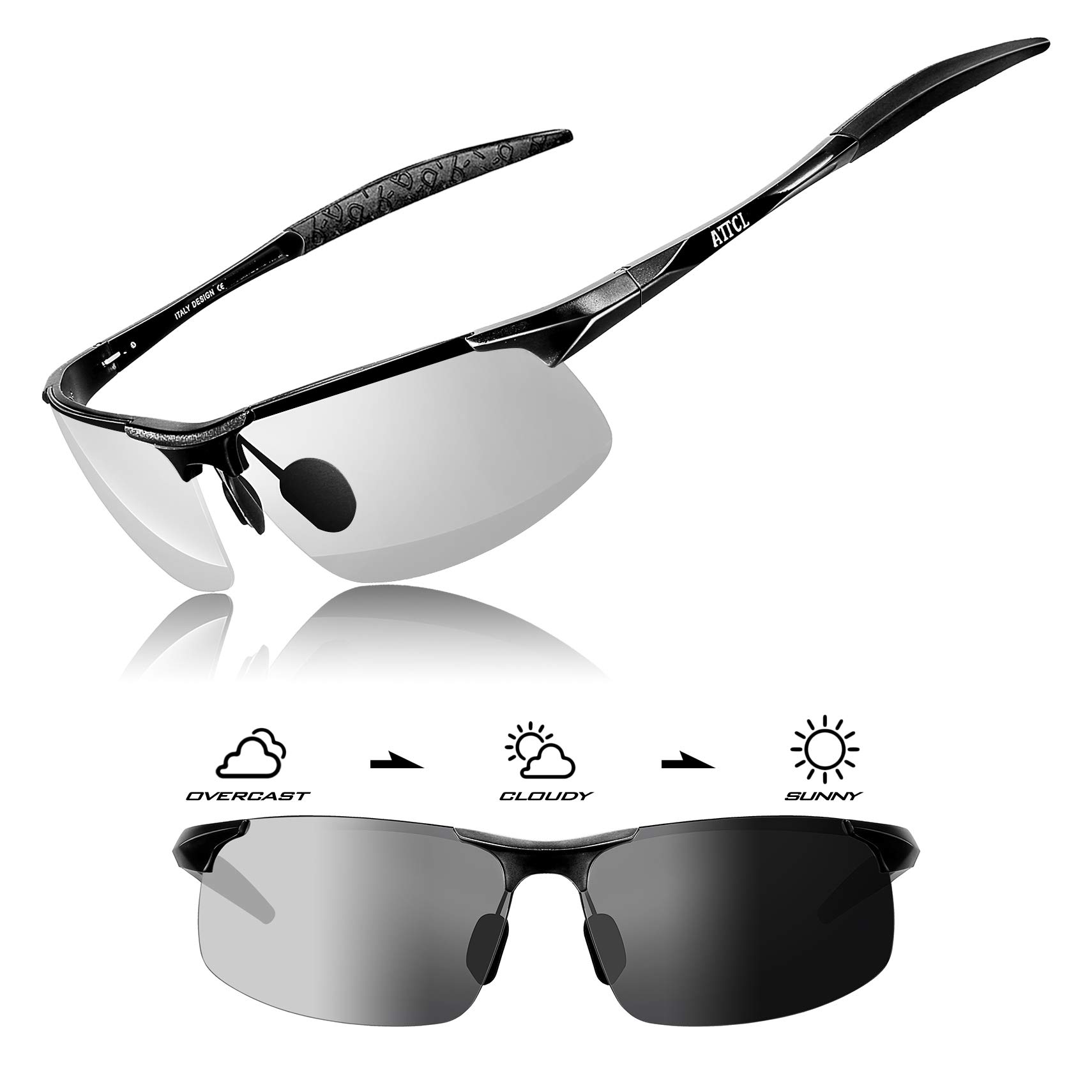 Foto 3 pulgar | Gafas De Sol Attcl Para Hombre  Moda  Conducción  Polarizadas  Deportivas - Venta Internacional.