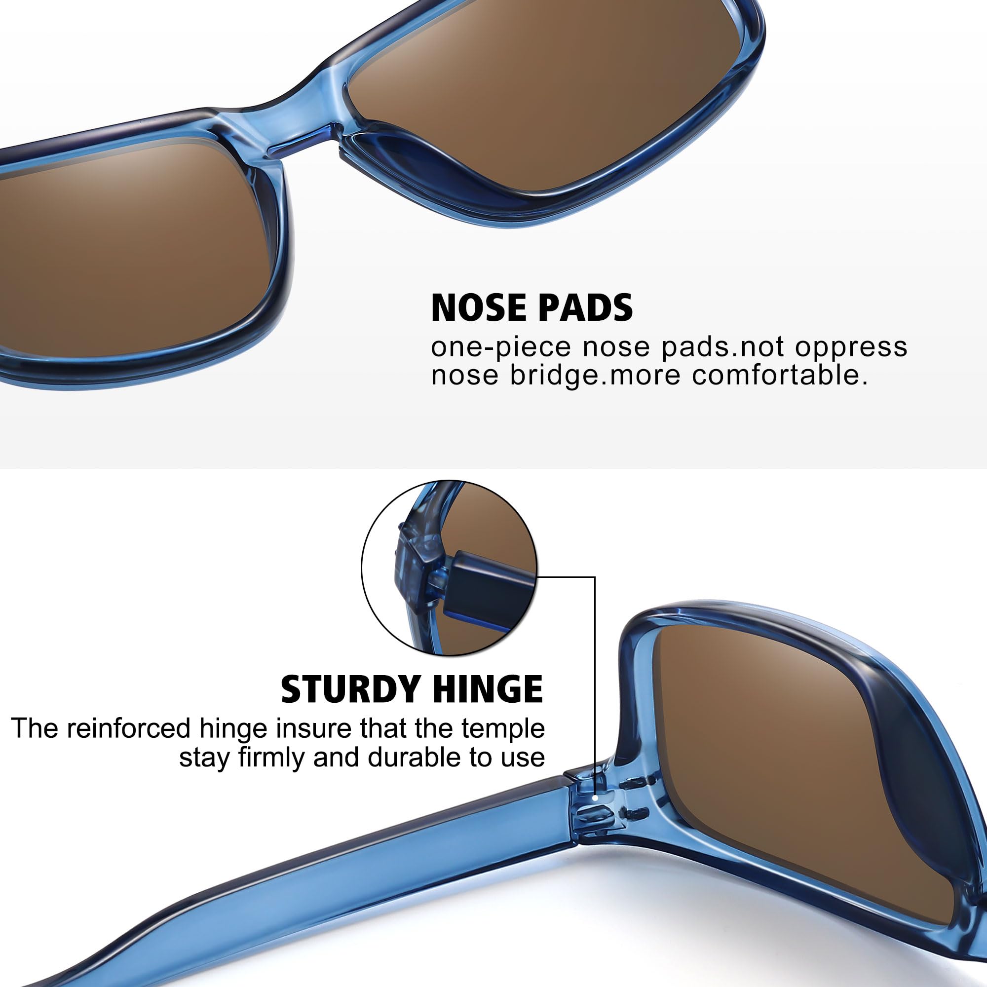 Foto 5 pulgar | Gafas De Sol Meetsun Con Protección Uv400 Polarizadas  Paquete De 3 - Venta Internacional.