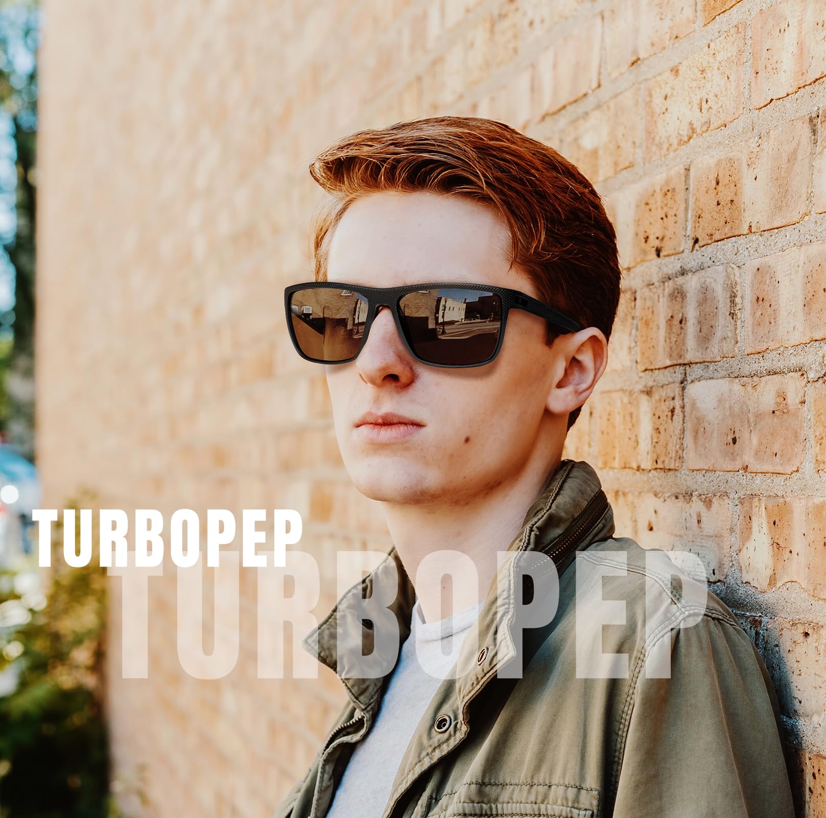 Foto 3 pulgar | Gafas De Sol Polarizadas Turbopep Square Uv400 Para Hombre Y Mujer - Venta Internacional.
