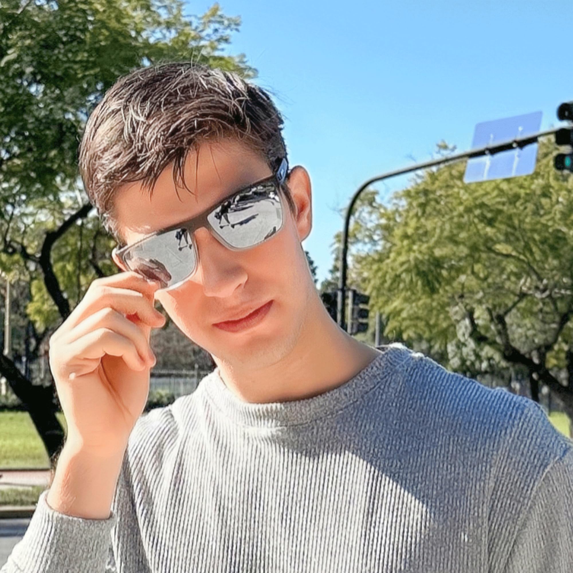 Foto 3 pulgar | Gafas De Sol Zenottic Polarized Tr90 Frame Uv400 Para Hombre - Venta Internacional.