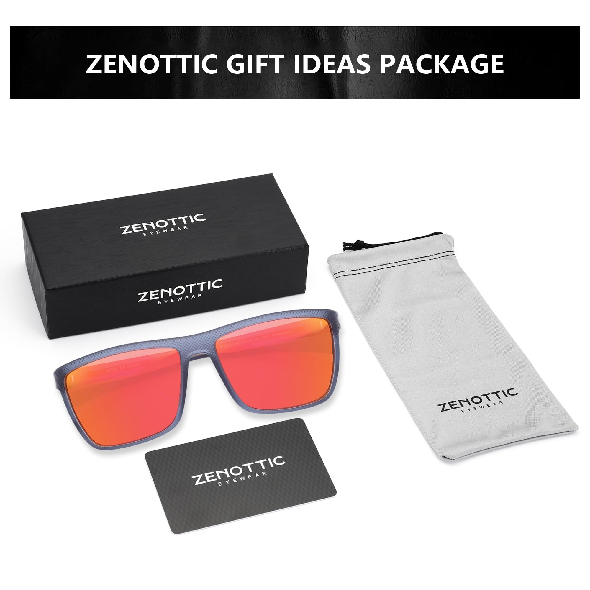 Foto 7 pulgar | Gafas De Sol Zenottic Polarized Tr90 Frame Uv400 Para Hombre - Venta Internacional.