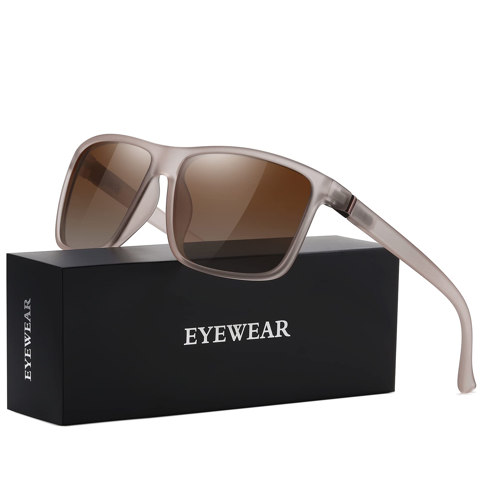 Foto 1 | Gafas De Sol Kwhzxgyy Polarizadas Para Hombre Y Mujer  Negras - Venta Internacional.