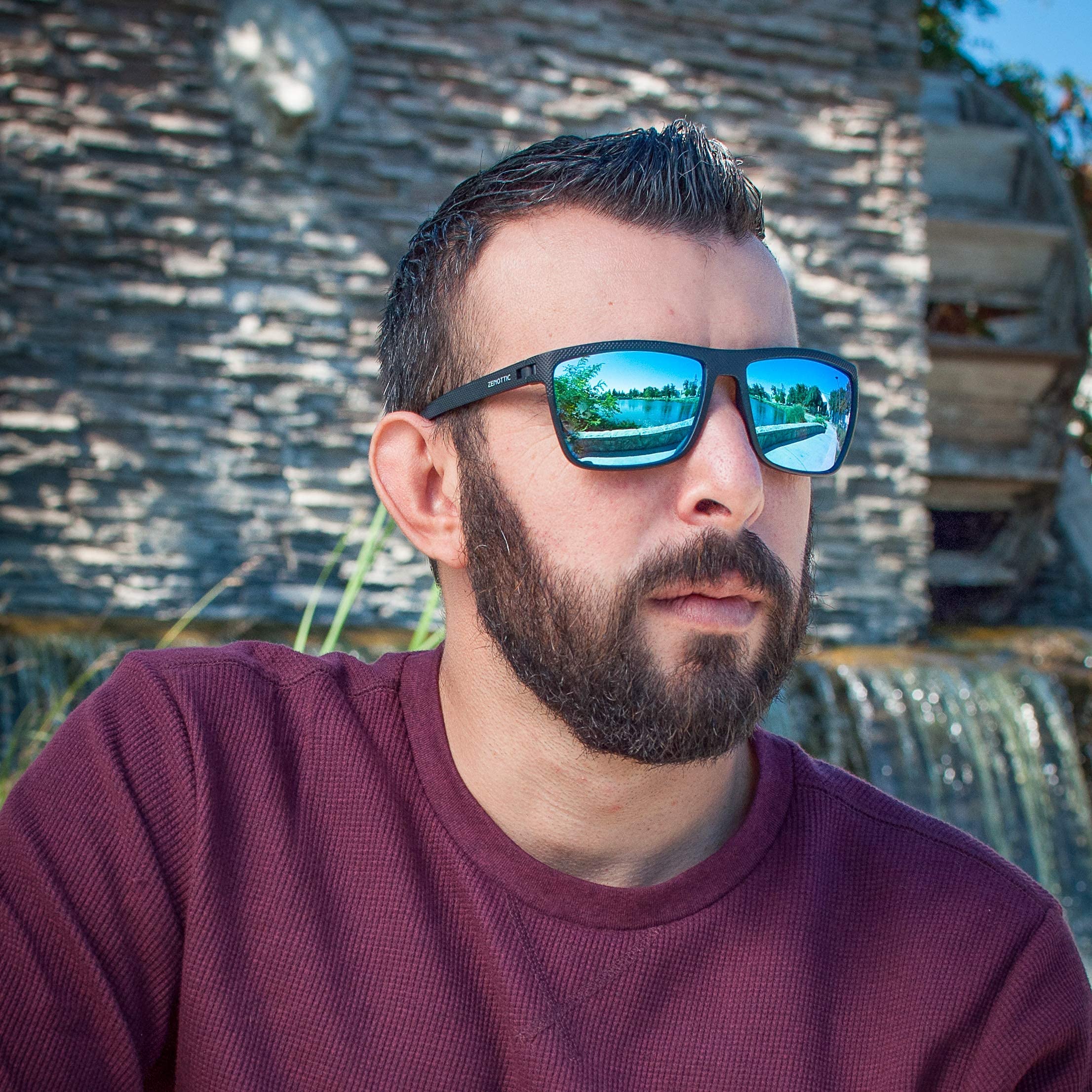 Foto 6 pulgar | Gafas De Sol Zenottic Polarized Tr90 Frame Uv400 Para Hombre - Venta Internacional.