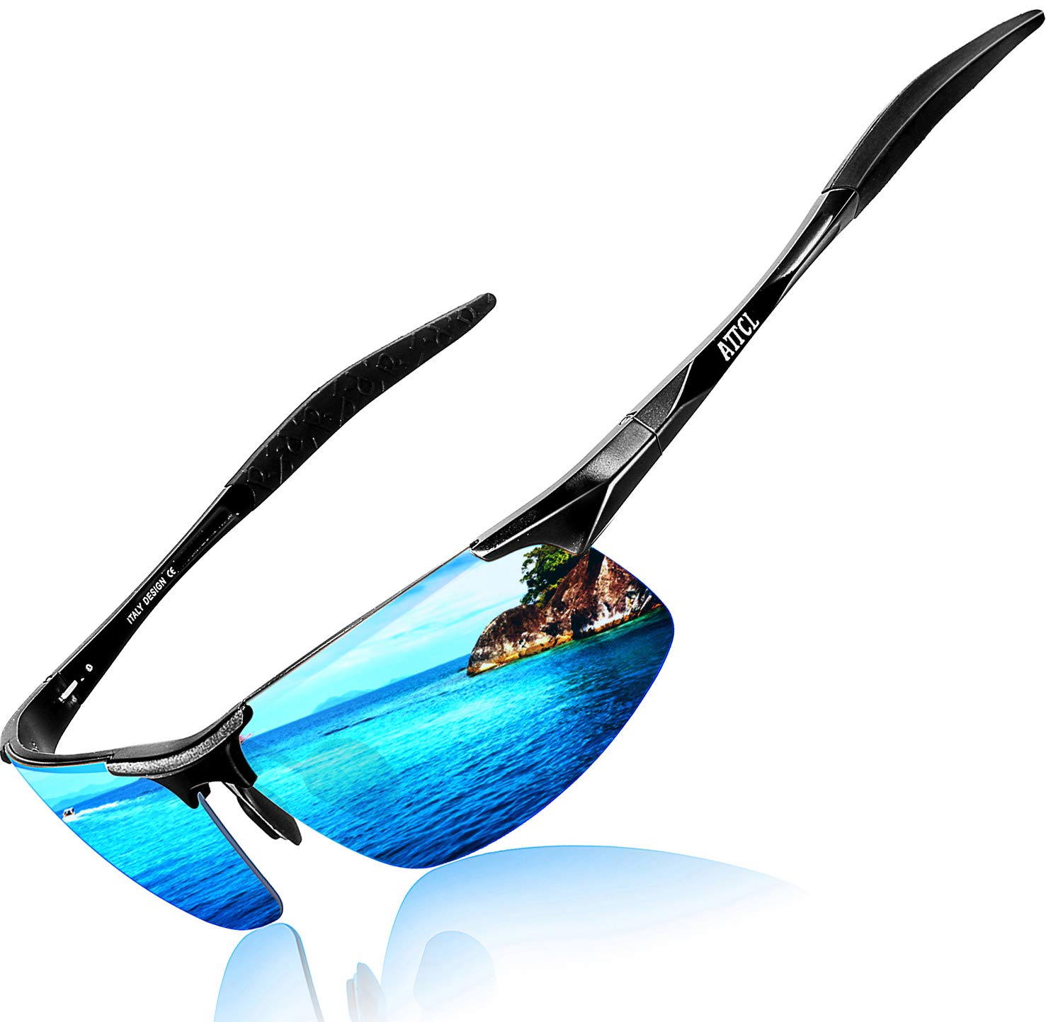 Foto 1 | Gafas De Sol Attcl Fashion Sports Polarizadas Al-mg Ultralight - Venta Internacional.