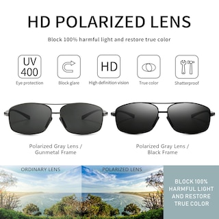 Foto 2 | Gafas De Sol Sungait Ultraligeras Polarizadas Sgt458qh-hh-5 - Venta Internacional.