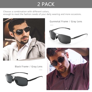 Foto 3 | Gafas De Sol Sungait Ultraligeras Polarizadas Sgt458qh-hh-5 - Venta Internacional.