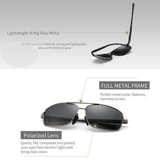 Foto 4 | Gafas De Sol Sungait Ultraligeras Polarizadas Sgt458qh-hh-5 - Venta Internacional.