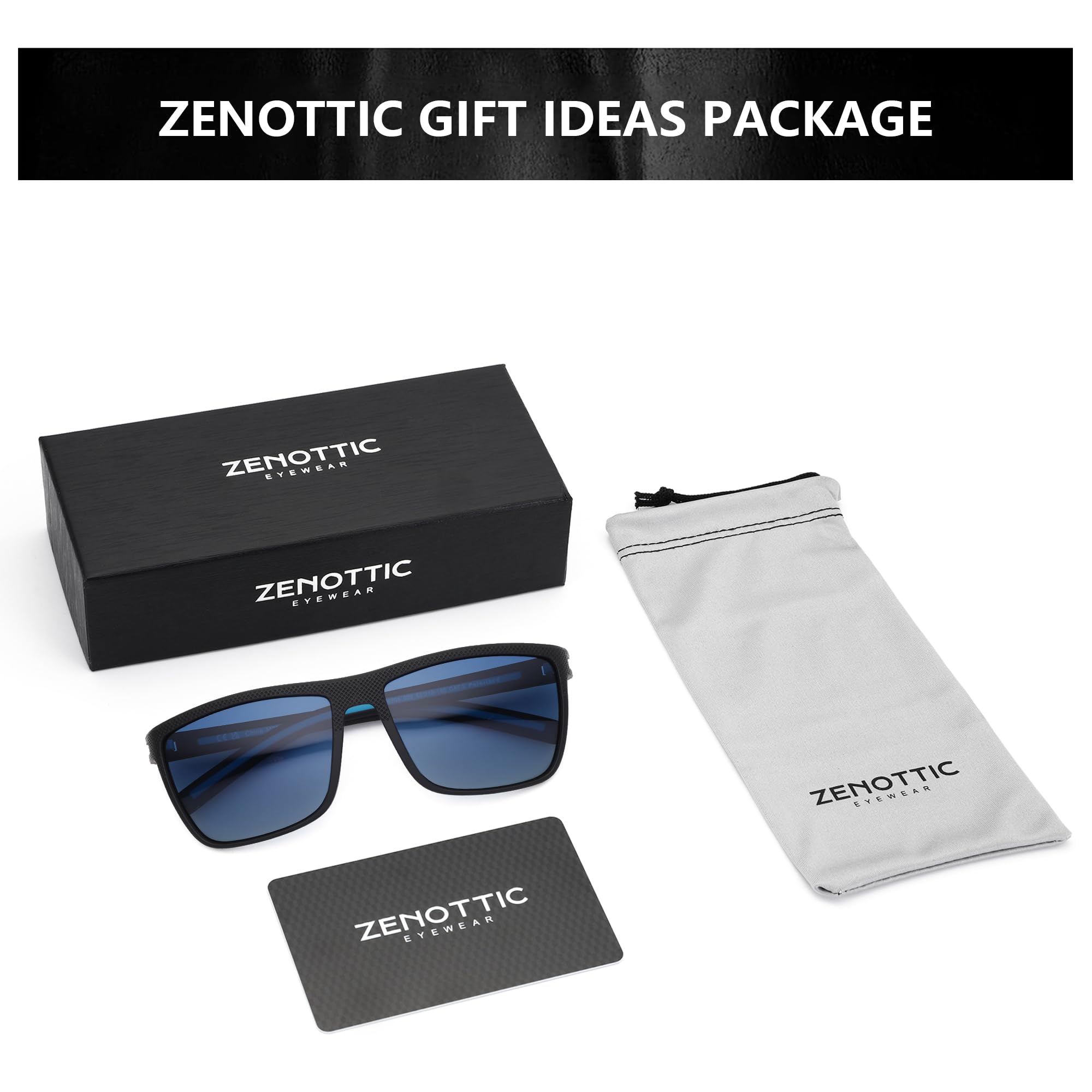 Foto 6 | Gafas De Sol Zenottic Polarized Tr90 Frame Uv400 Para Hombre - Venta Internacional.