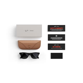 Foto 6 | Lentes de Sol Ray-Ban Inteligentes Wayfarer Negros para Hombre-Venta Internacional
