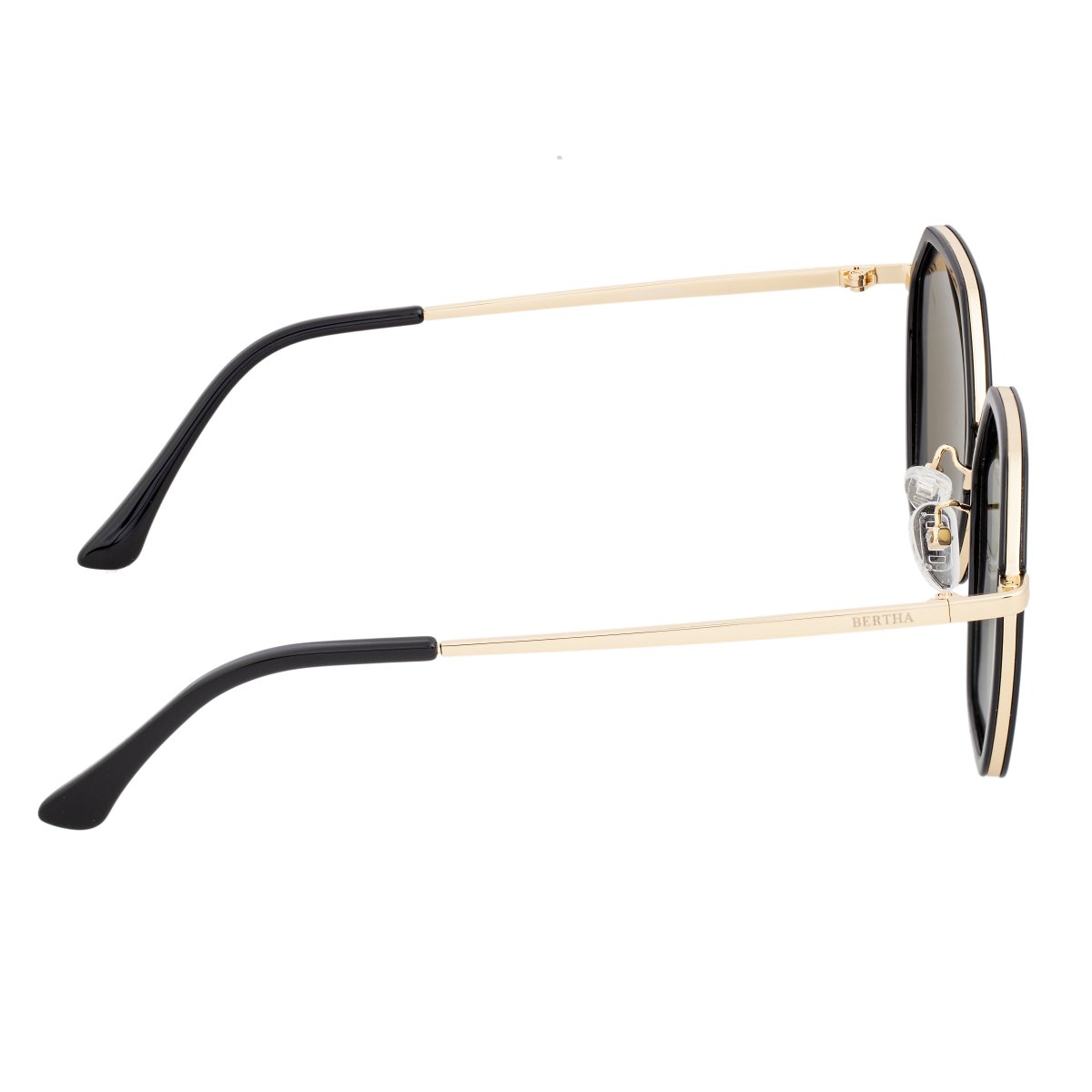 Foto 5 pulgar | Gafas De Sol Bertha Ariana Polarizadas Negro/negro - Venta Internacional.