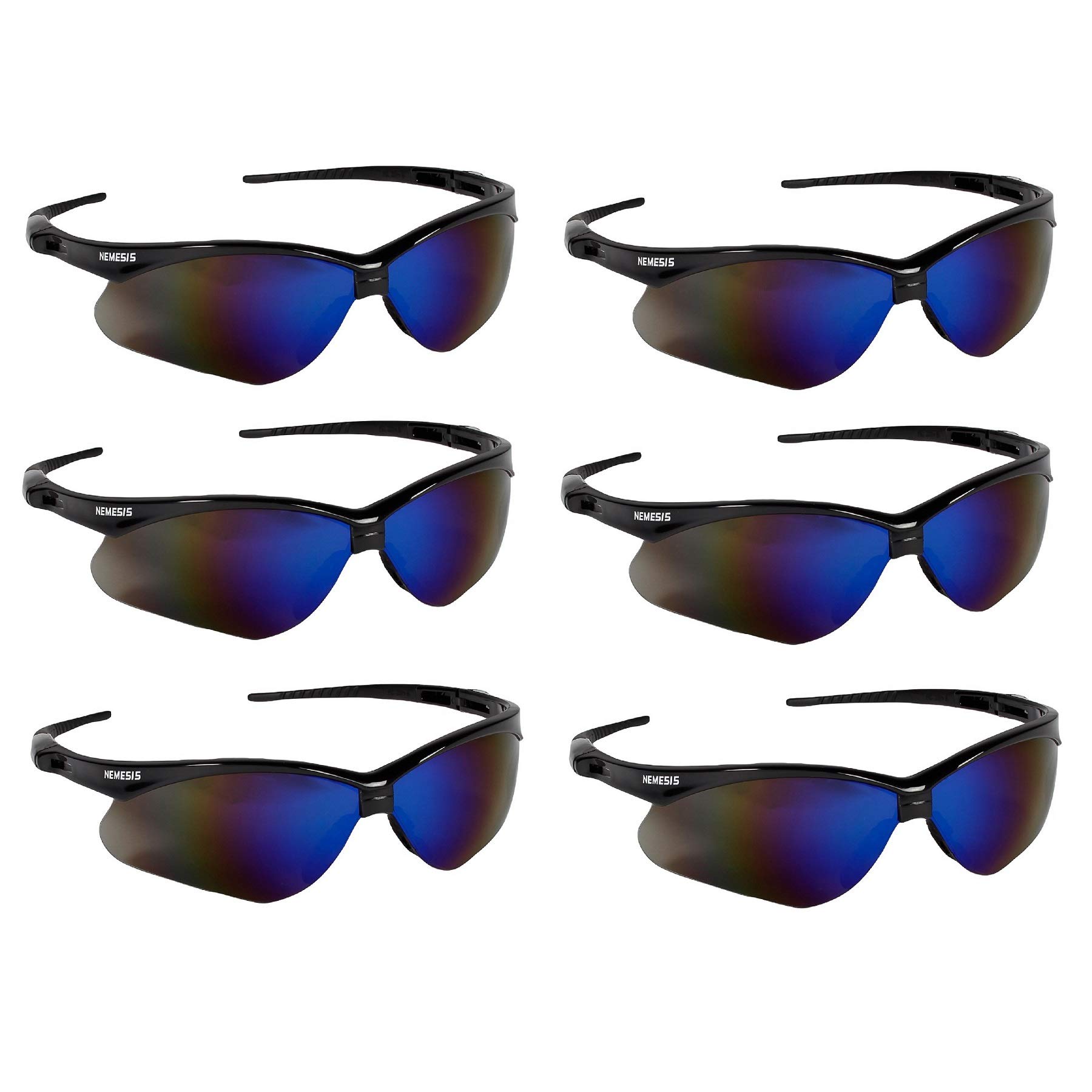 Foto 2 pulgar | Gafas De Seguridad Kleenguard V30 Nemesis Negro/azul (6 Pares) - Venta Internacional.