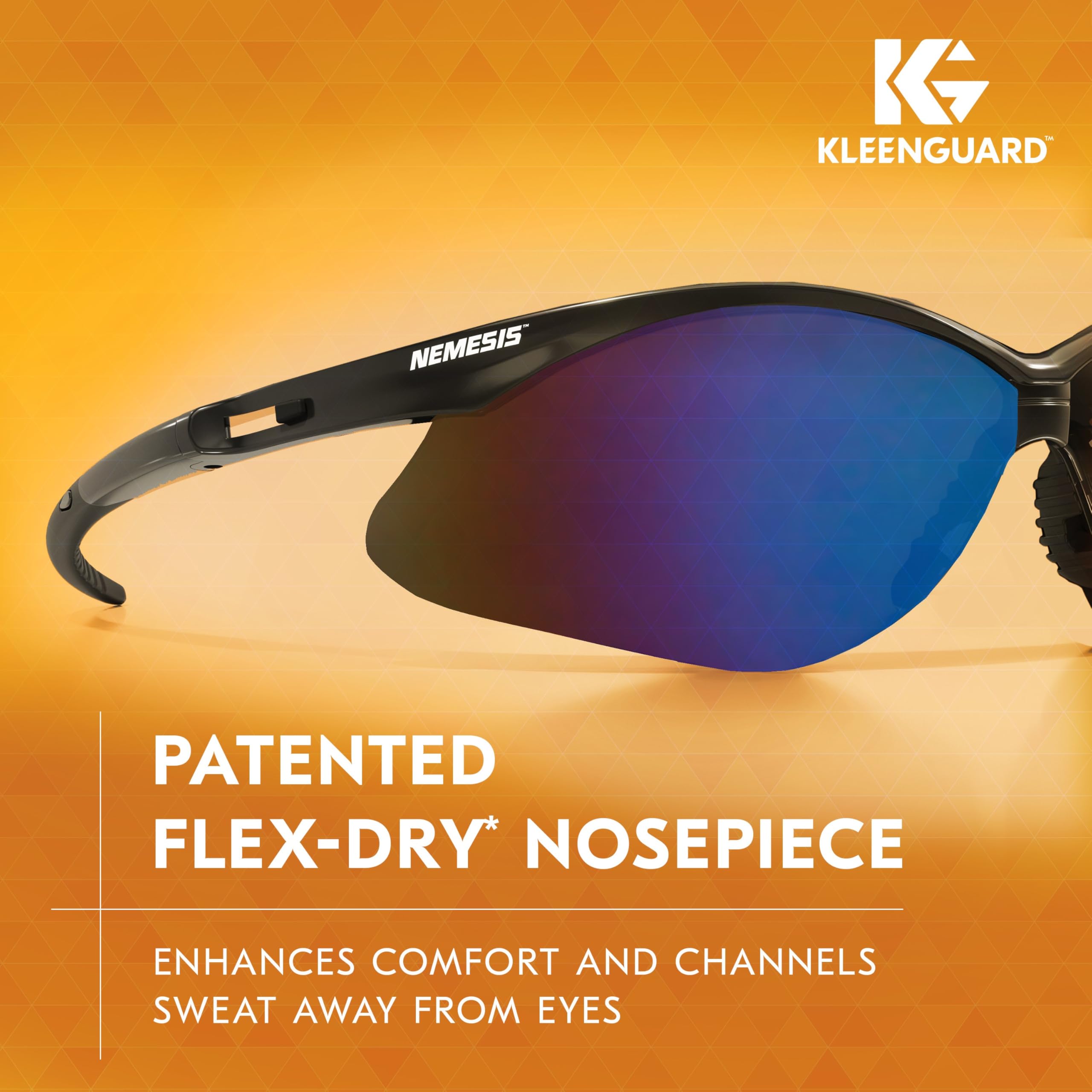 Foto 5 pulgar | Gafas De Seguridad Kleenguard V30 Nemesis  Unisex  Lentes Azules  12 Unidades - Venta Internacional.