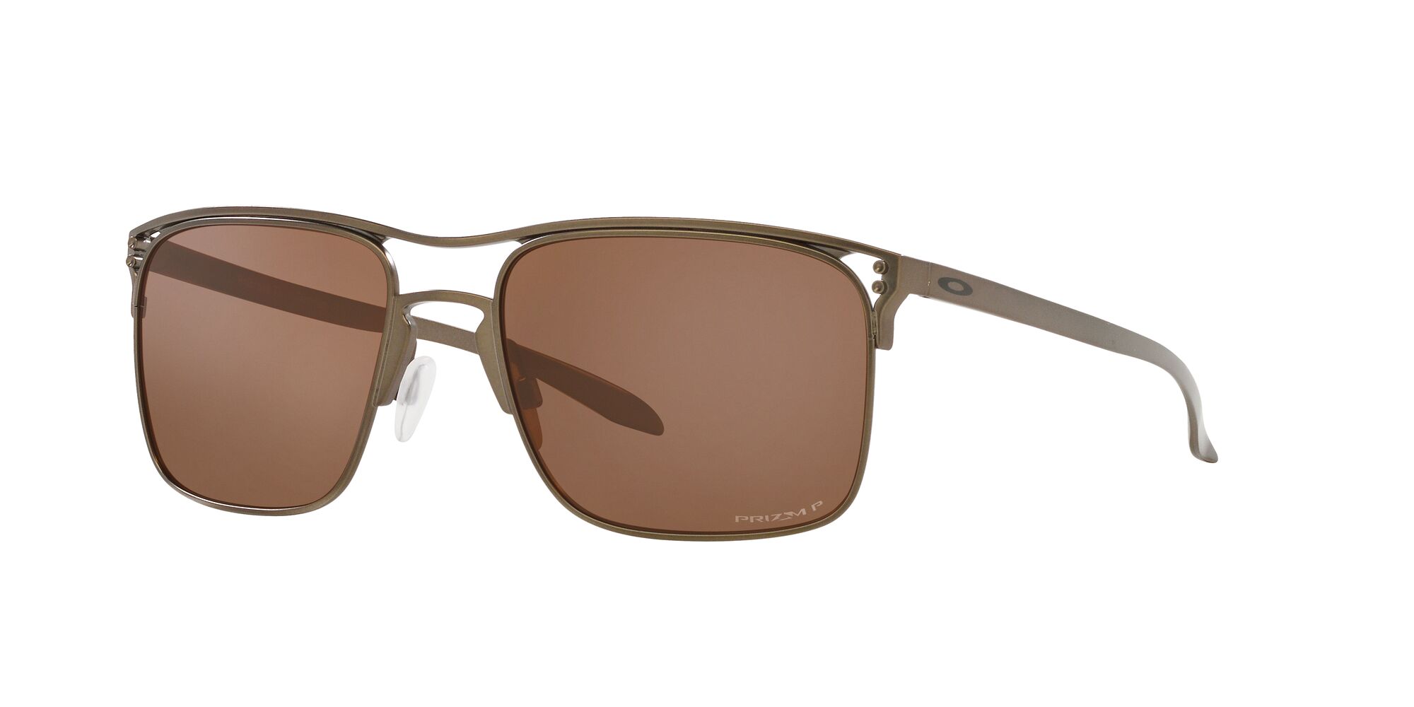 Foto 3 pulgar | Lente De Sol Oakley Oo6048 08 Holbrook Ti Color Marrón Polarizado