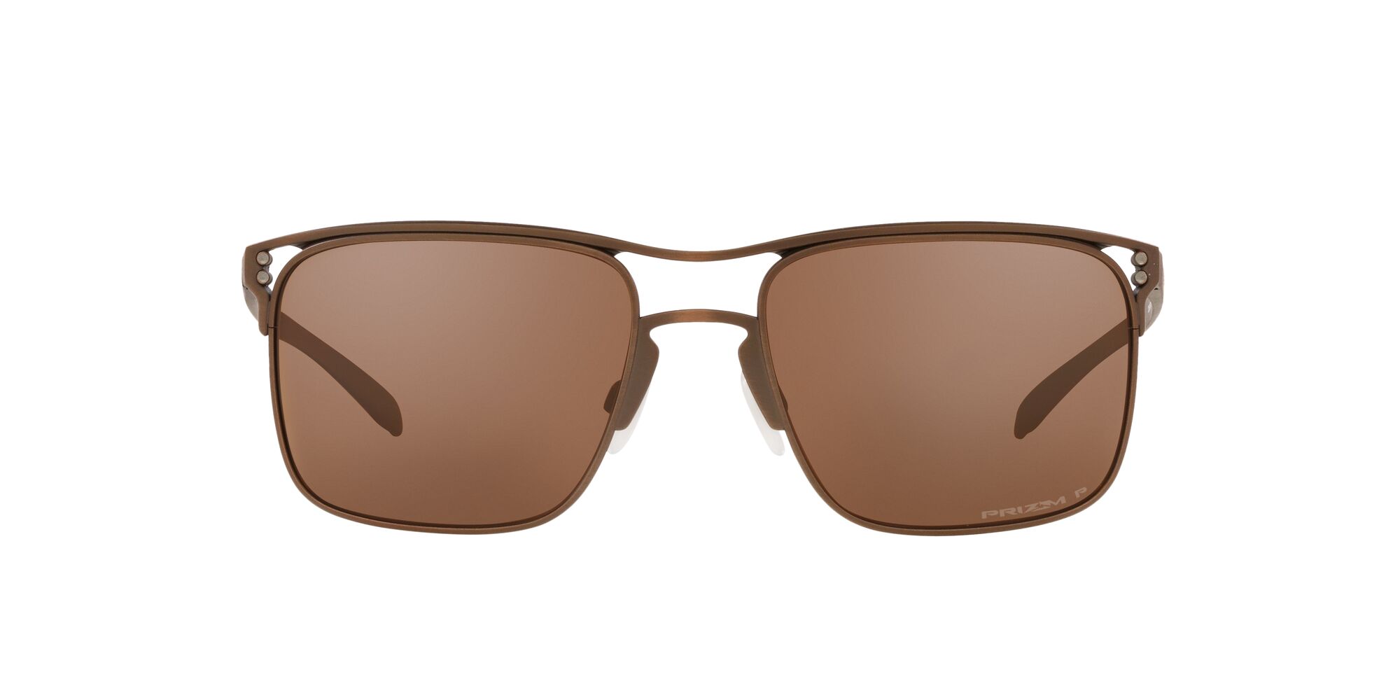 Foto 2 pulgar | Lente De Sol Oakley Oo6048 03 Holbrook Ti Color Marrón Polarizado
