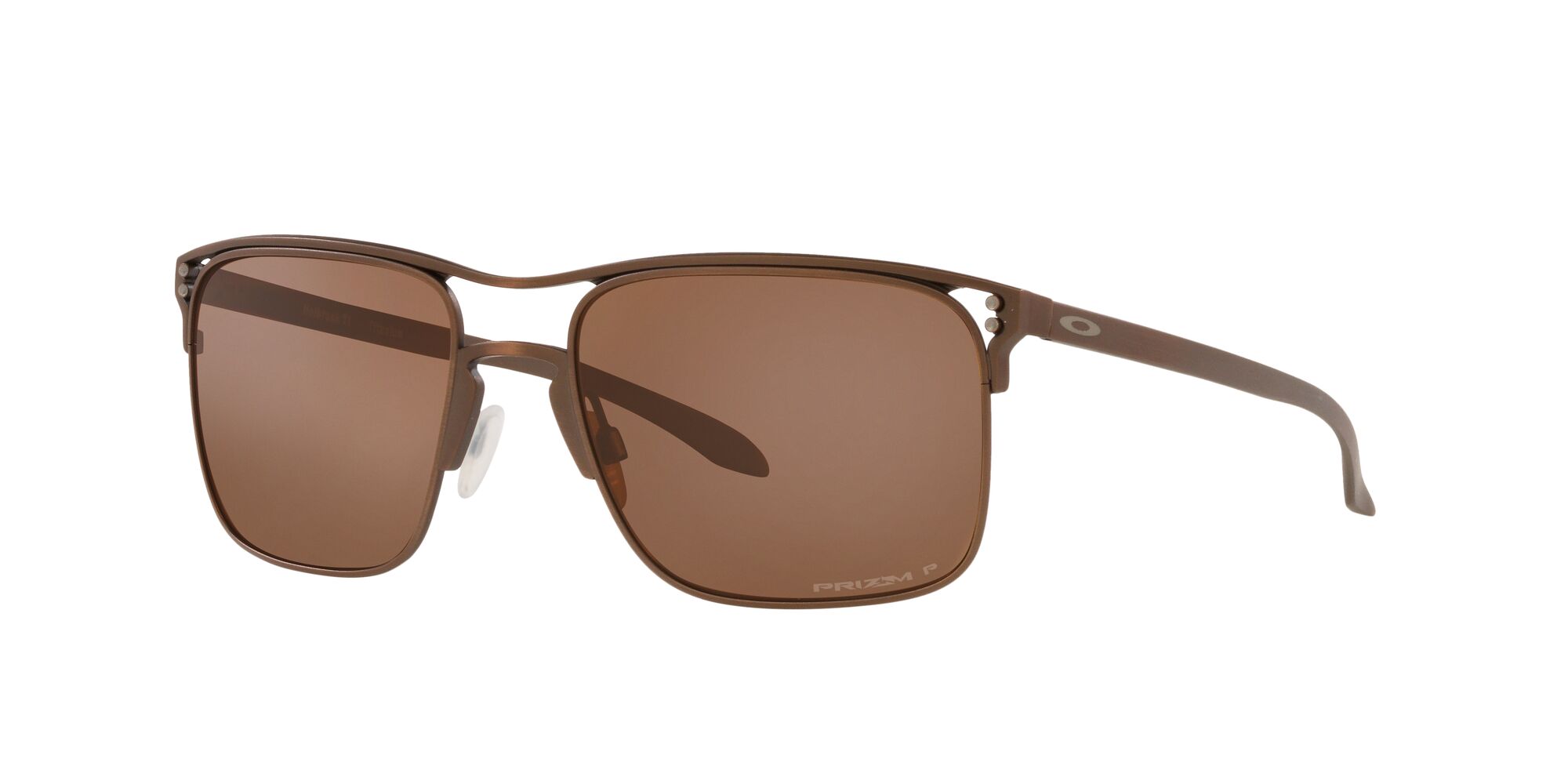 Foto 3 pulgar | Lente De Sol Oakley Oo6048 03 Holbrook Ti Color Marrón Polarizado