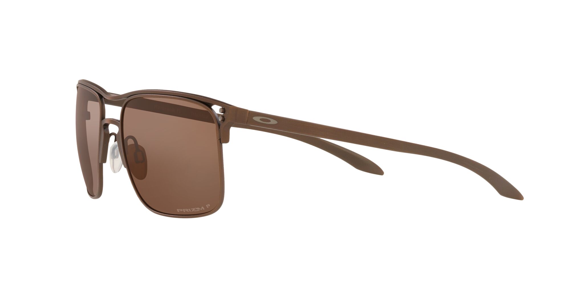 Foto 4 pulgar | Lente De Sol Oakley Oo6048 03 Holbrook Ti Color Marrón Polarizado