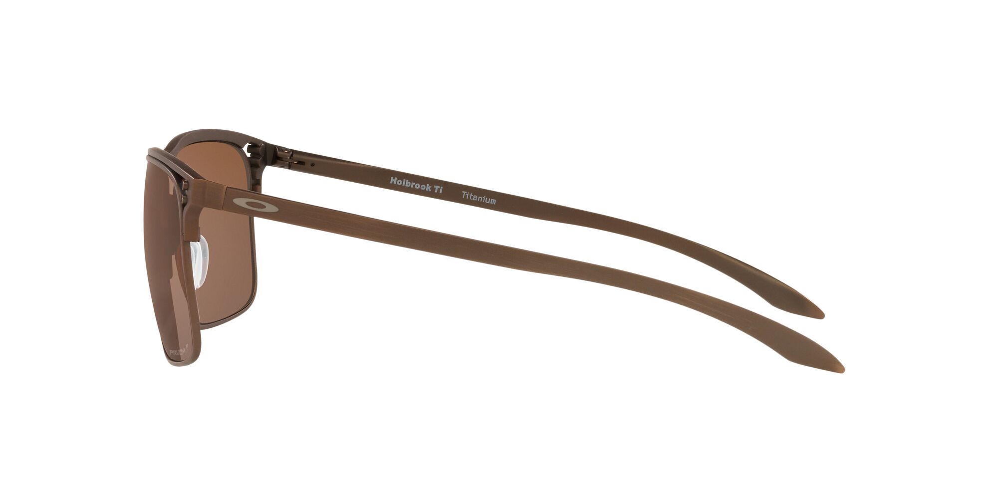 Foto 5 pulgar | Lente De Sol Oakley Oo6048 03 Holbrook Ti Color Marrón Polarizado