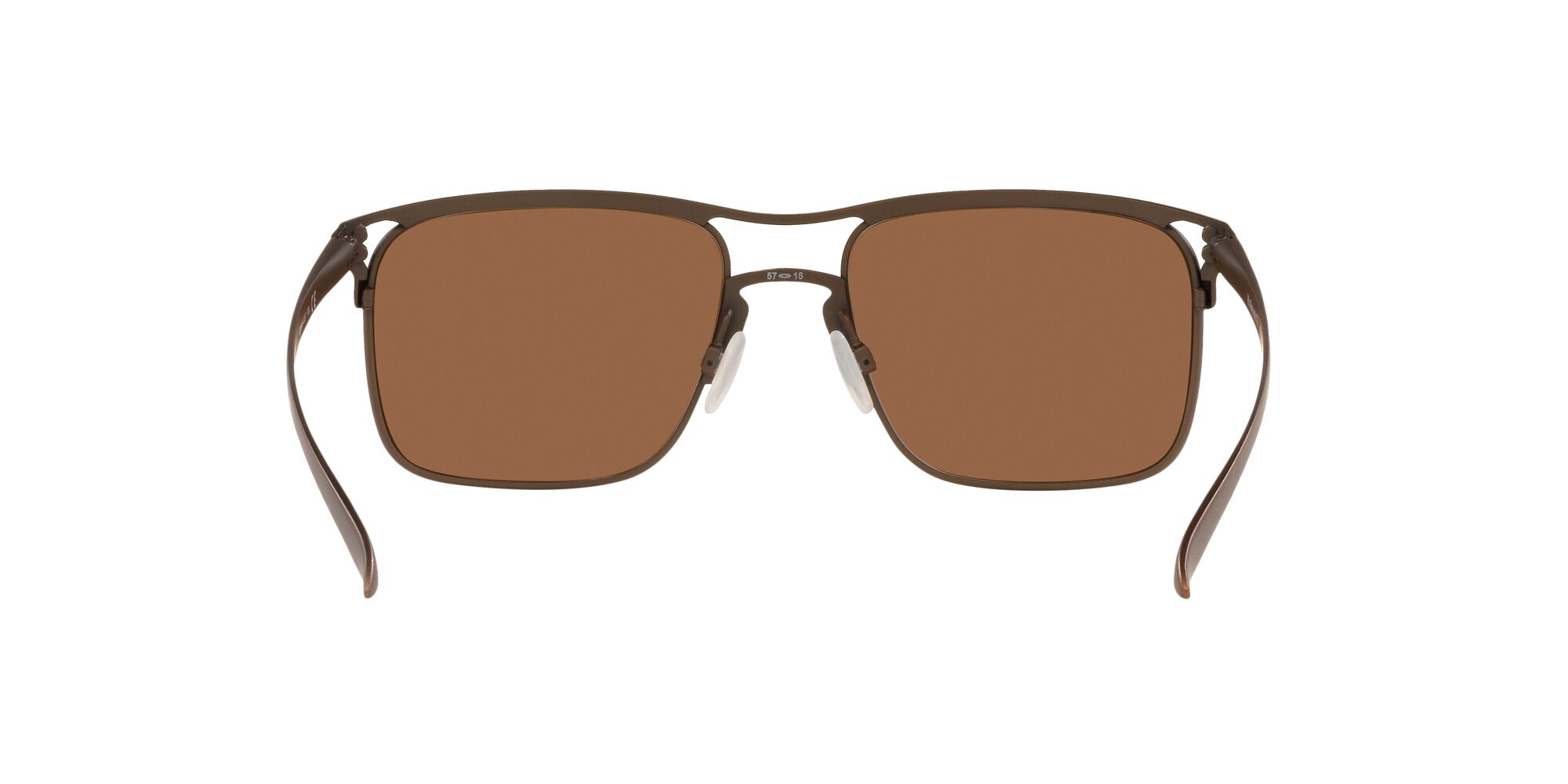 Foto 8 pulgar | Lente De Sol Oakley Oo6048 03 Holbrook Ti Color Marrón Polarizado