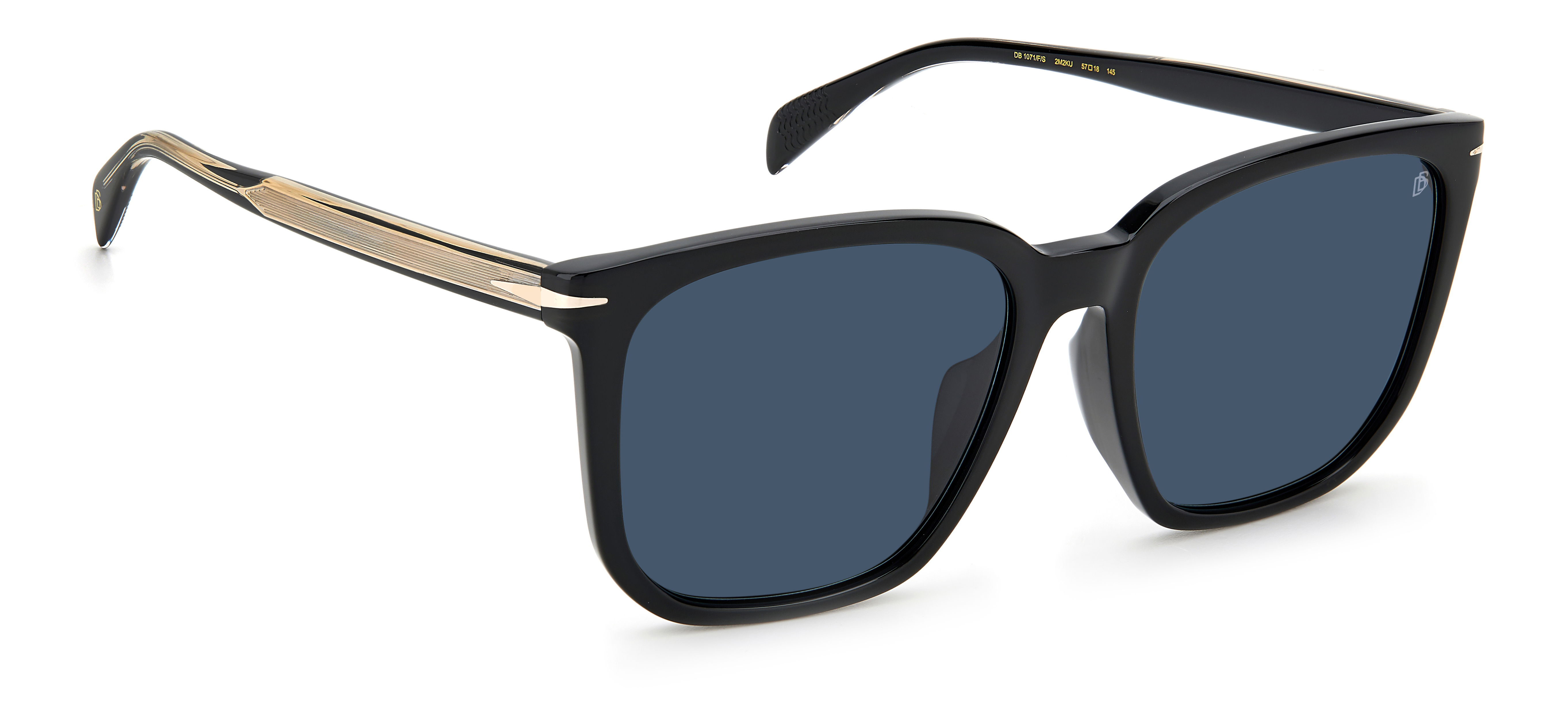 Foto 3 pulgar | Lente De Sol David Beckham Db 1071/f/s 2m2 Color Azul Rectangular