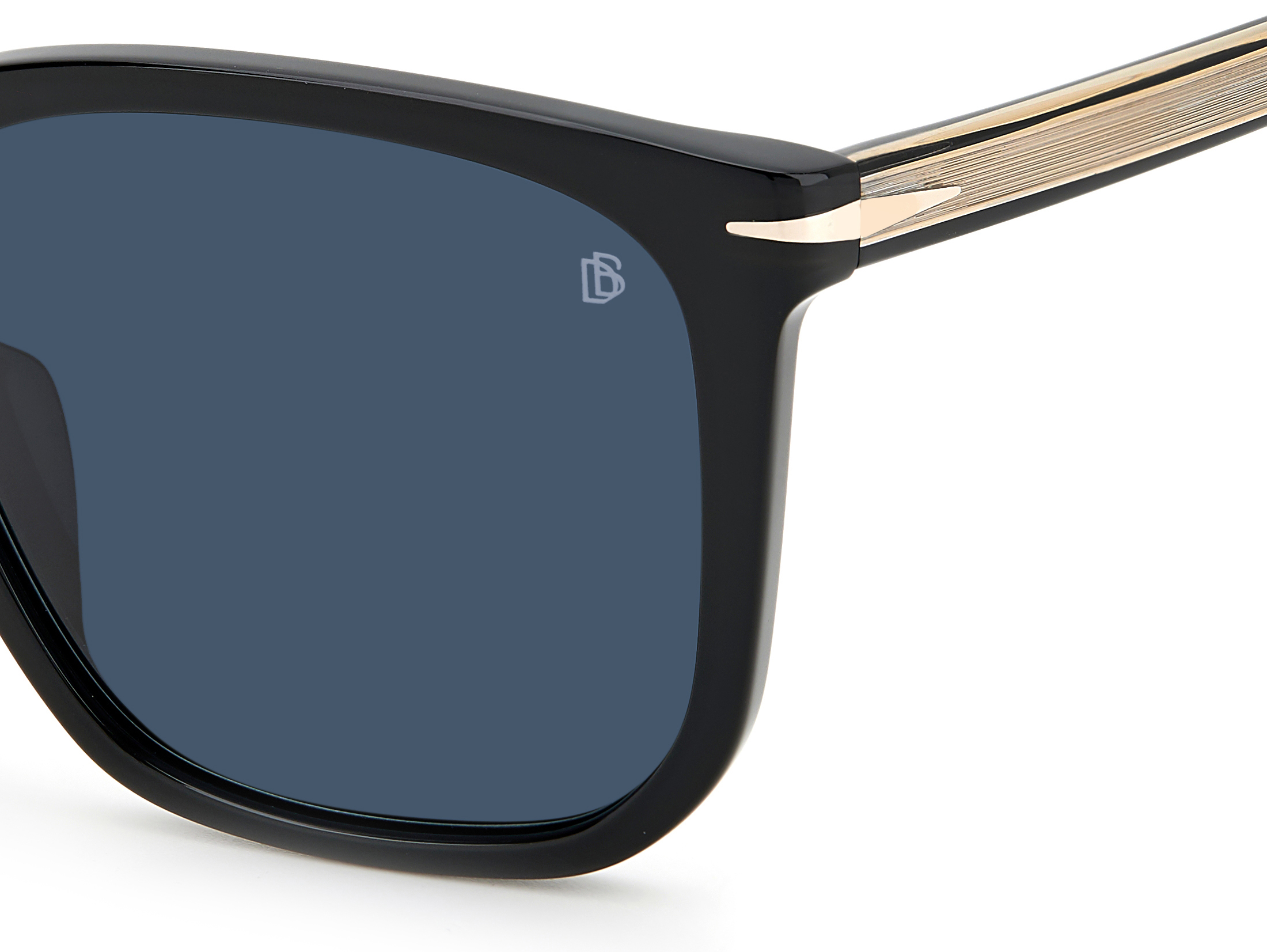 Foto 5 pulgar | Lente De Sol David Beckham Db 1071/f/s 2m2 Color Azul Rectangular