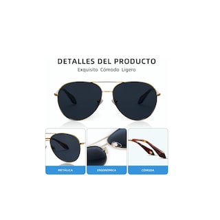 Foto 3 | Lentes de Sol Malubero para Dama Polarizados Uv