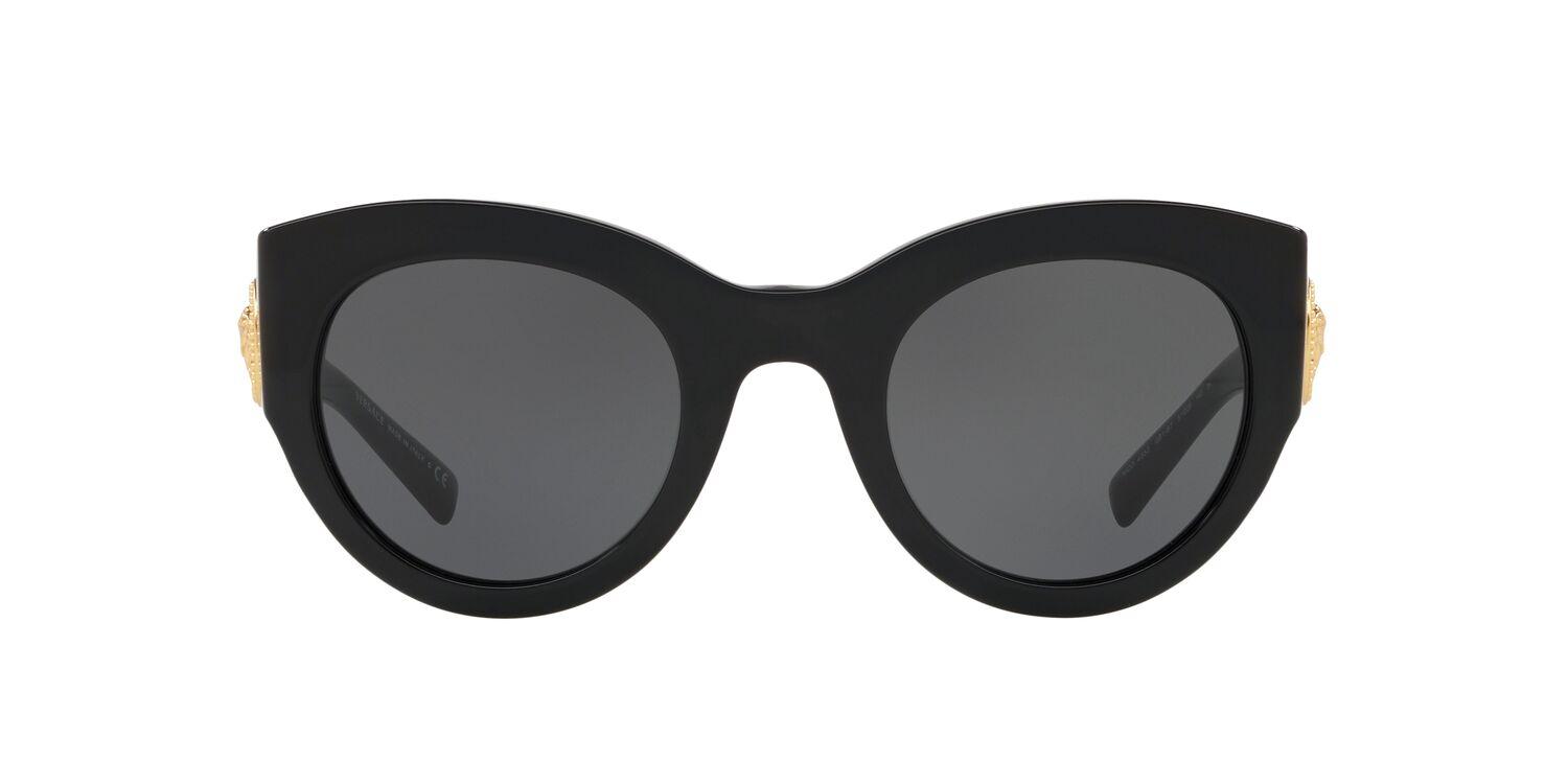 Foto 1 | Lentes de Sol Ve4353 Black Dark Grey Round Versace color Gris