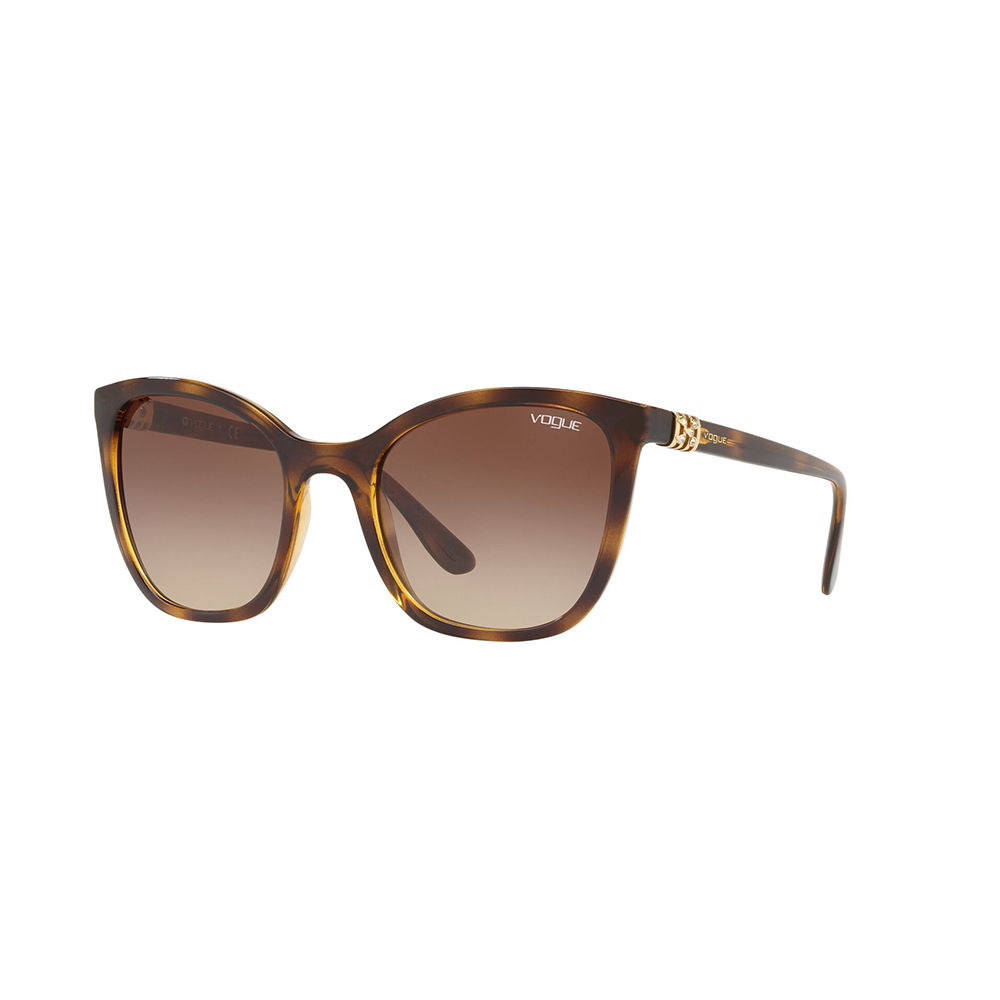 Lente Solar Para Mujer Vogue 5243sb. Marco De Plástico Y Gafas Forma Mariposa.