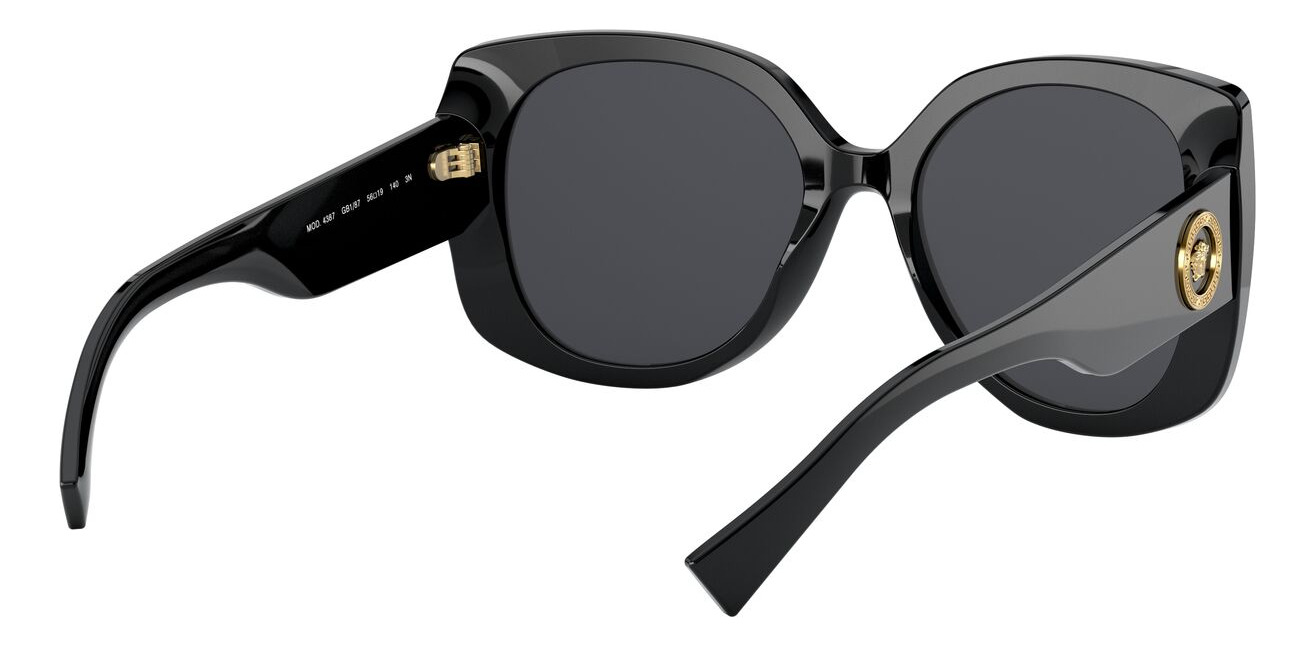 Foto 9 pulgar | Lentes De Sol Negro Versace