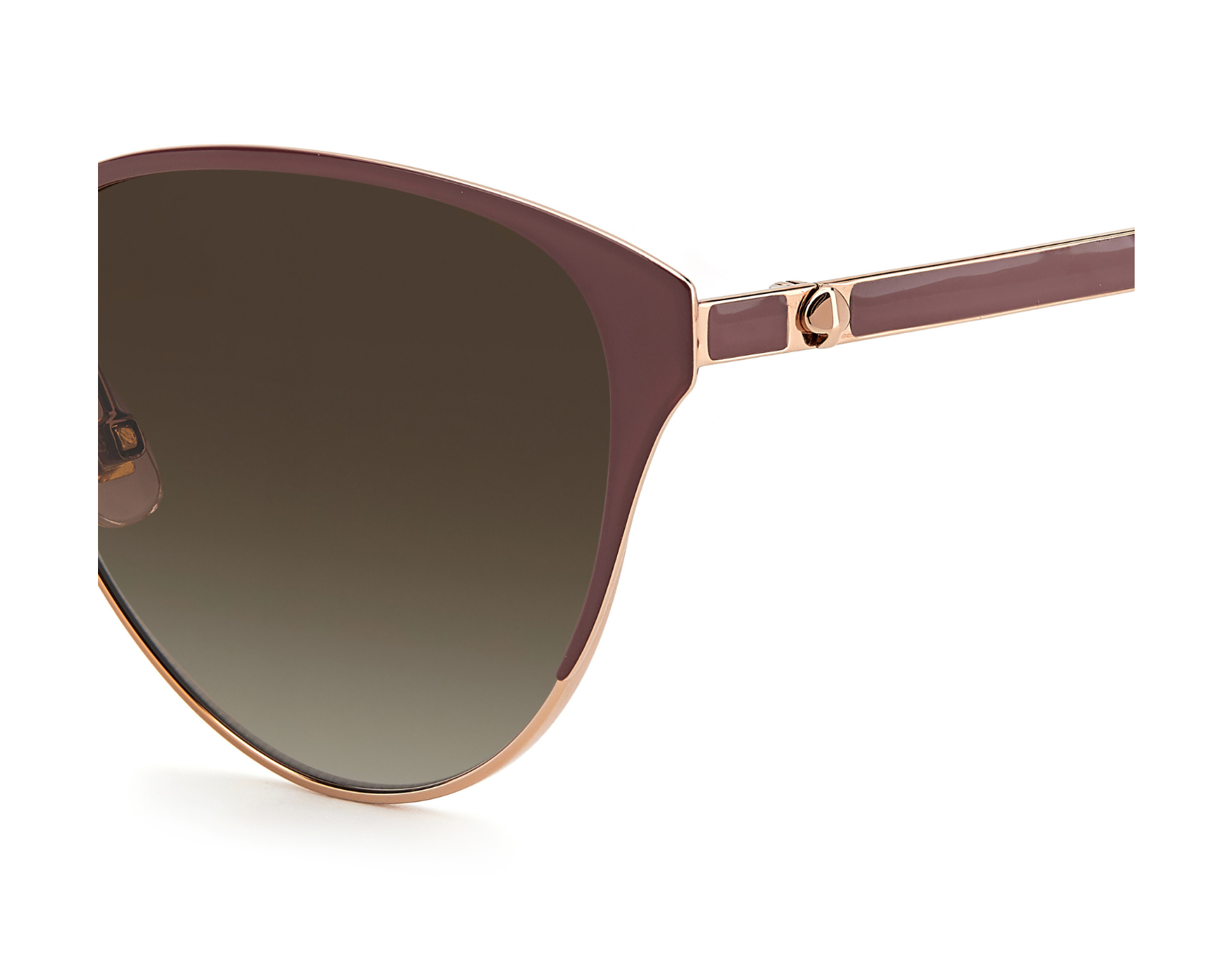 Foto 4 pulgar | Lentes De Sol  Kate Spade Ianna/g/s 0aw Rose Gold Red