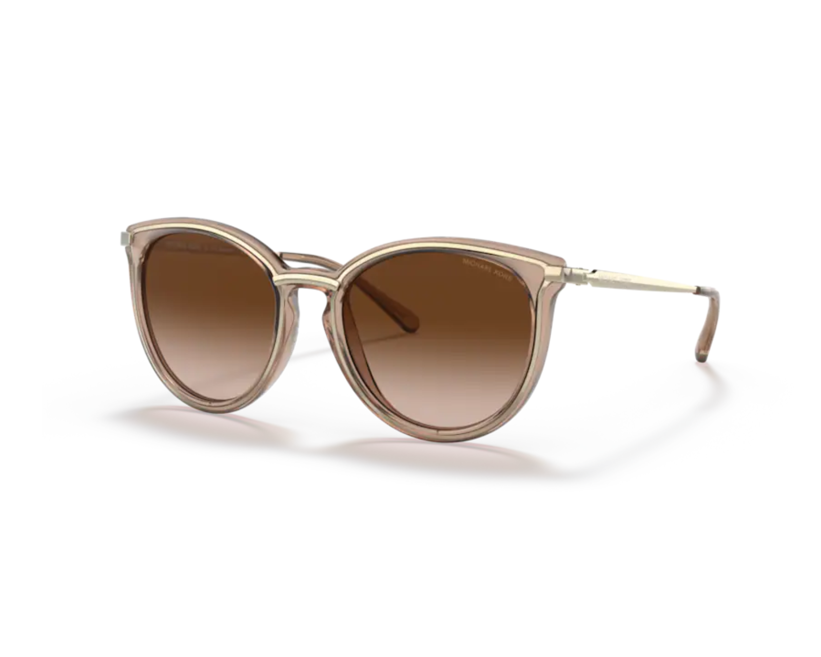 Lentes De Sol Michael Kors Mk 1077 101413 Dorado con Marrón